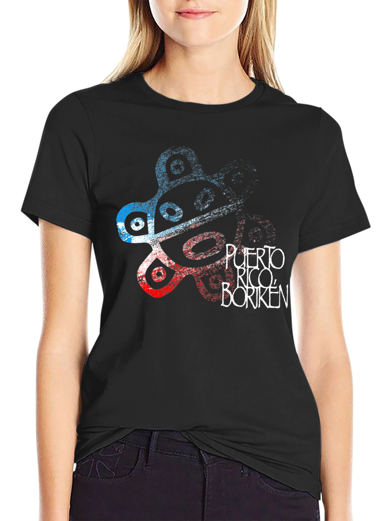 Puerto Rico Boriken T-Shirt Black
