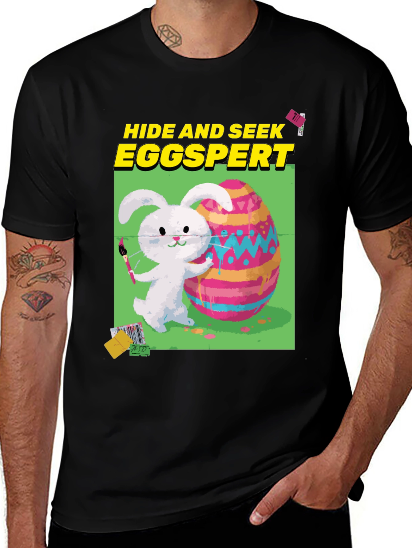 Hide and Seek Eggspert T-Shirt - Easter Bunny