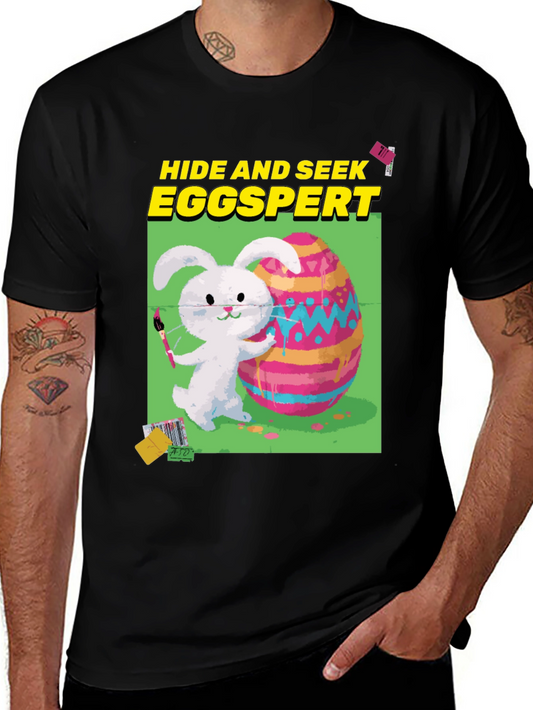 Hide and Seek Eggspert T-Shirt - Easter Bunny