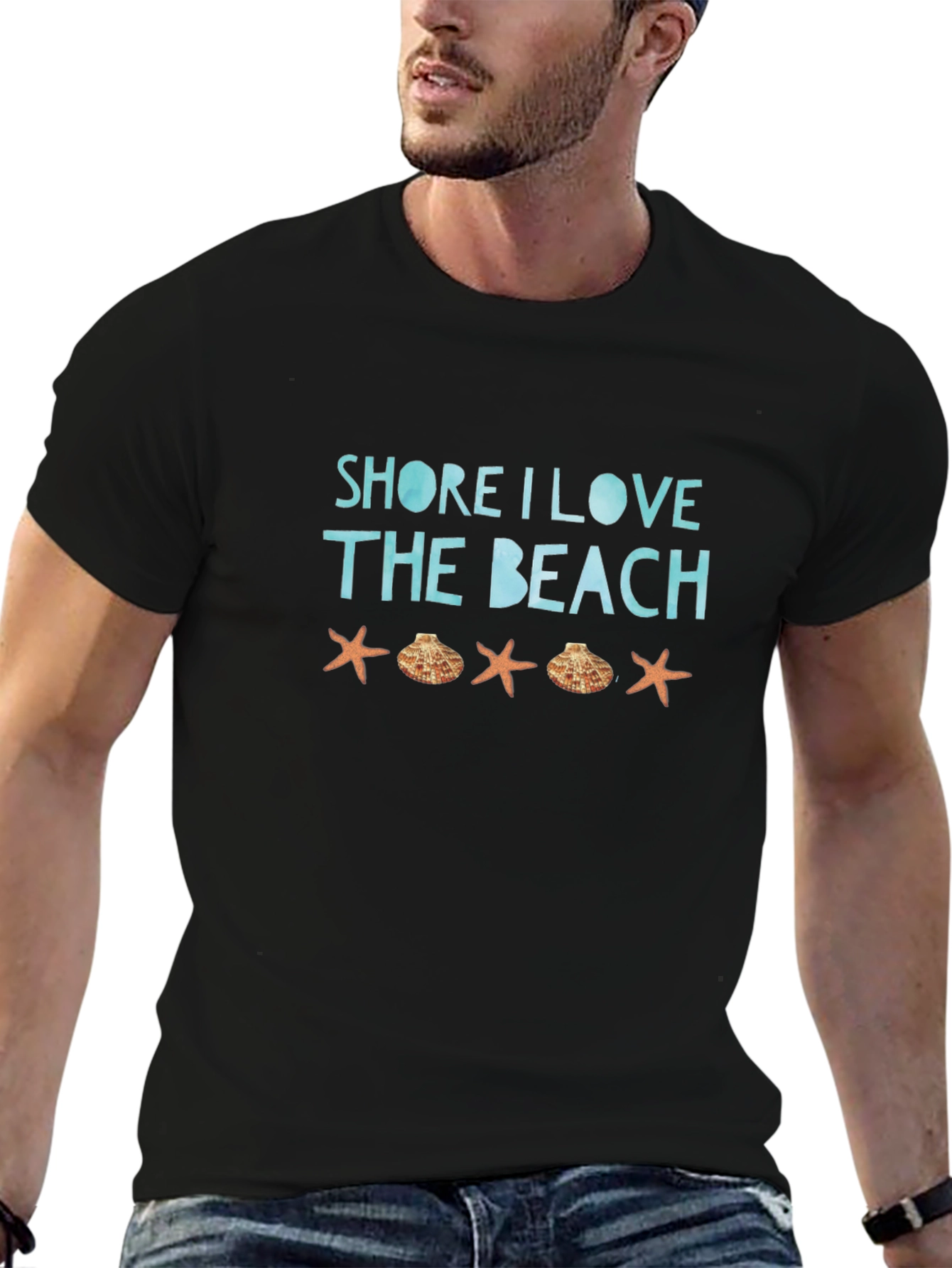 Shore I Love the Beach Graphic Tee