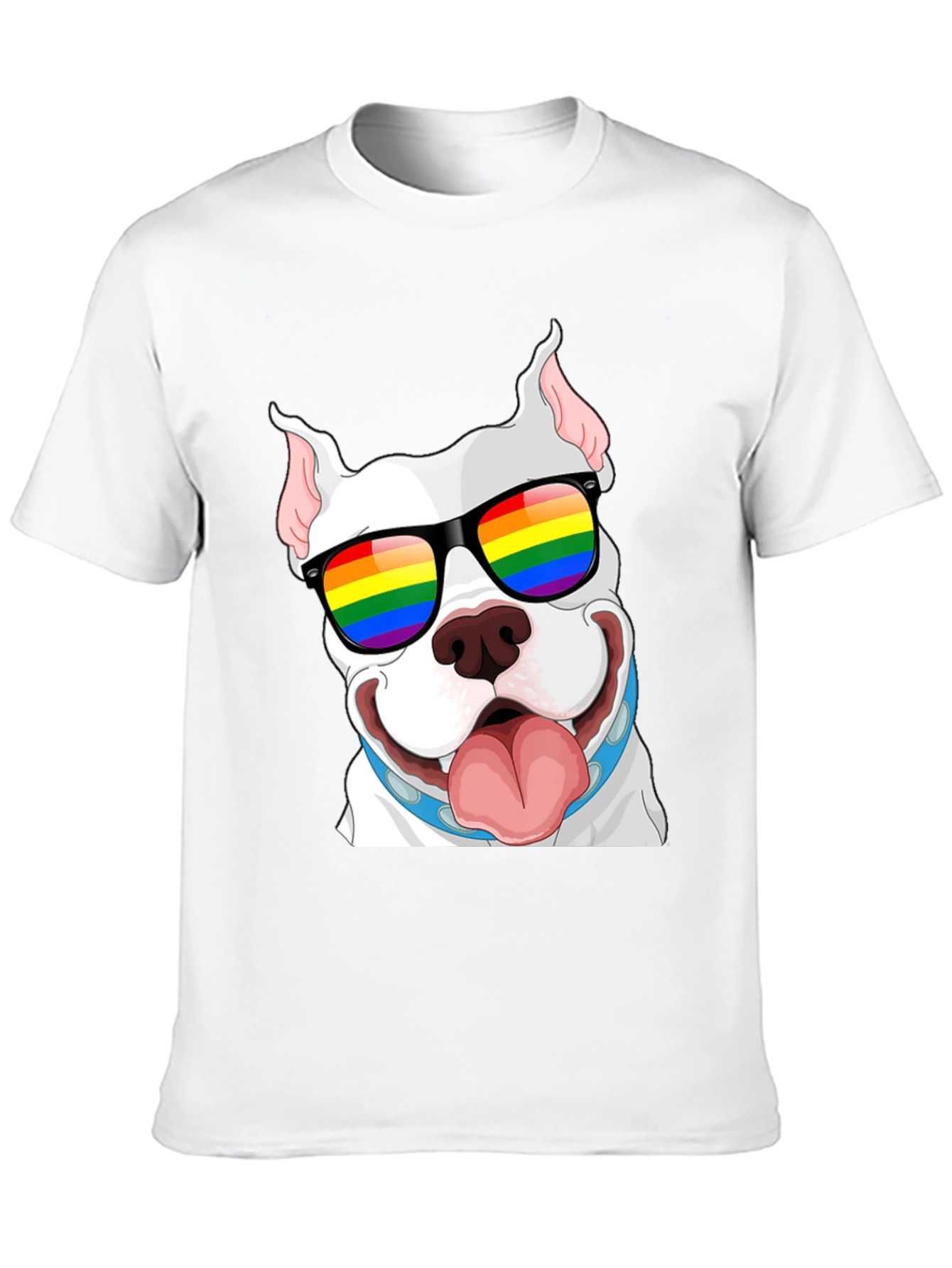 Pitbull Pride T-Shirt - LGBTQ+ Dog Tee