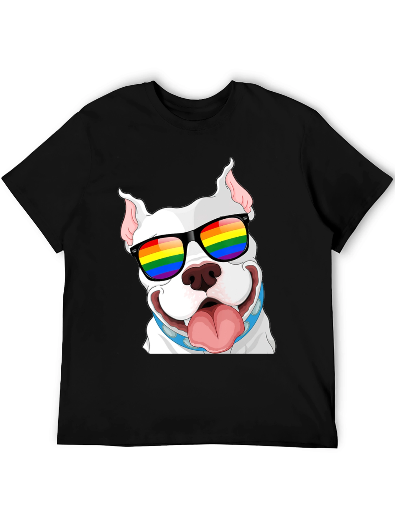 Pitbull Pride T-Shirt - LGBTQ+ Dog Tee