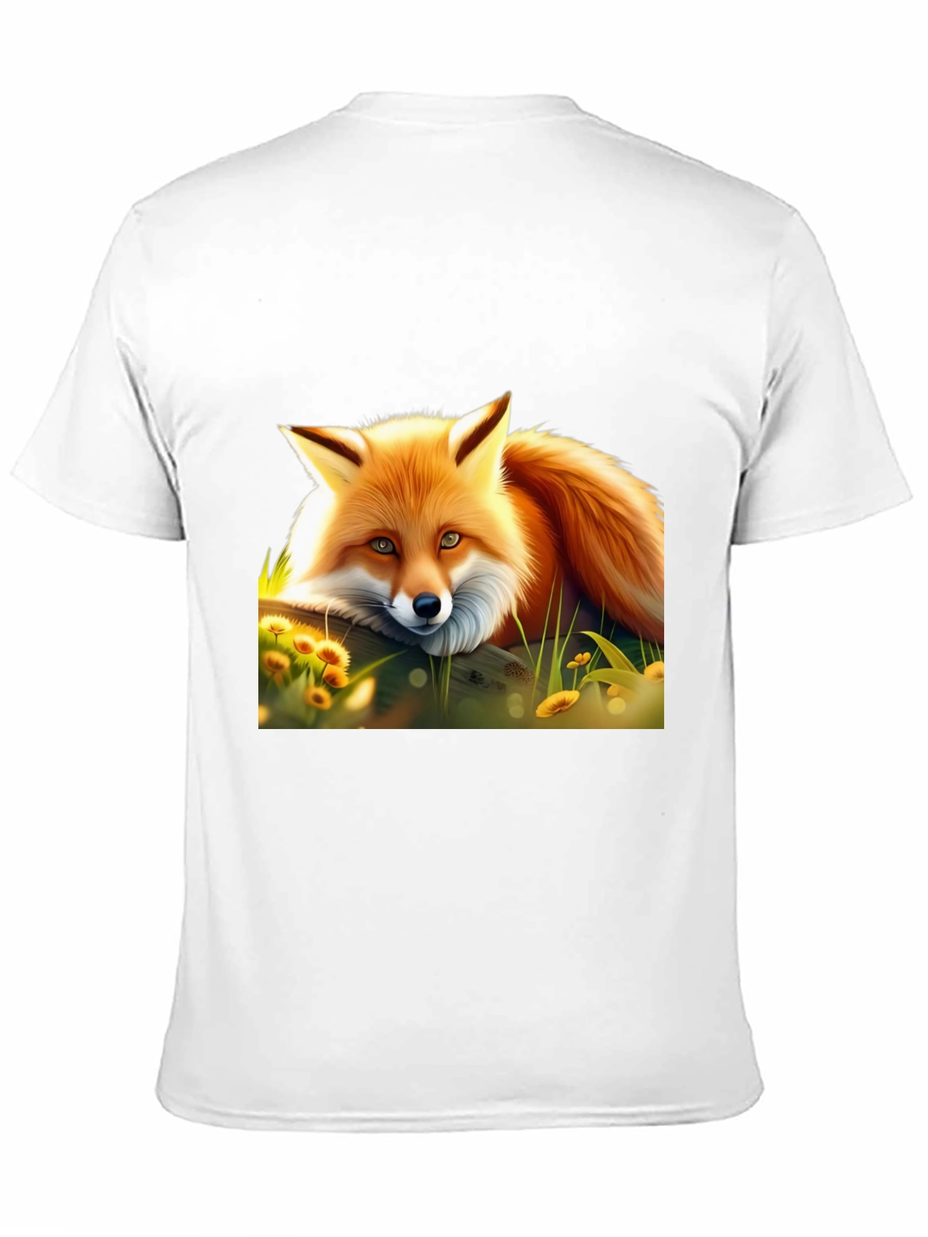 Fox Graphic Tee - Premium Comfort Fit