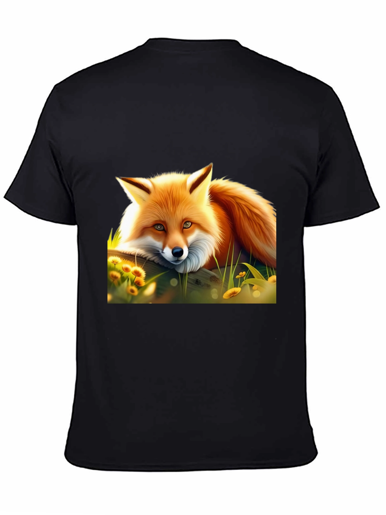 Fox Graphic Tee - Premium Comfort Fit