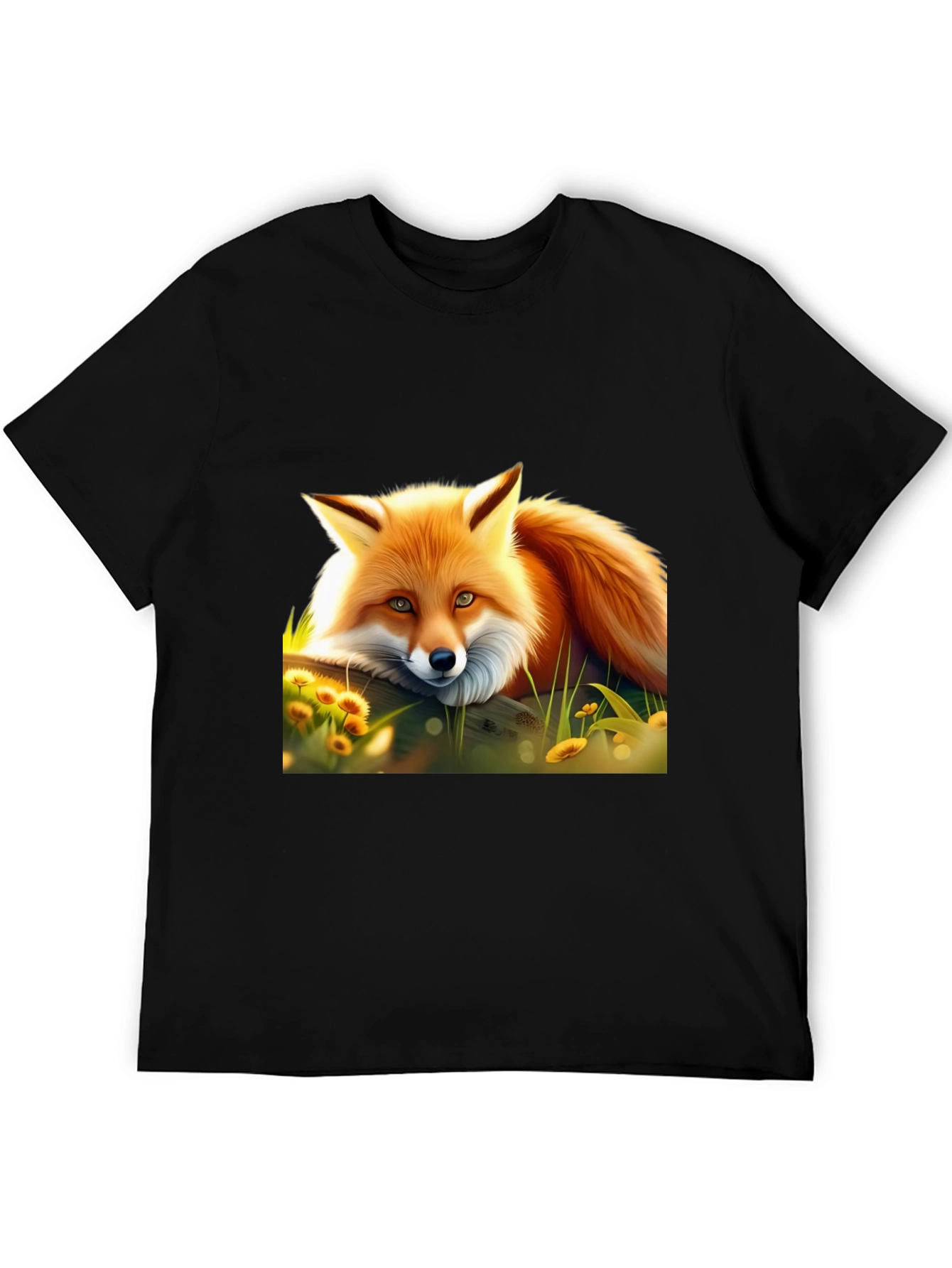 Fox Graphic Tee - Premium Comfort Fit