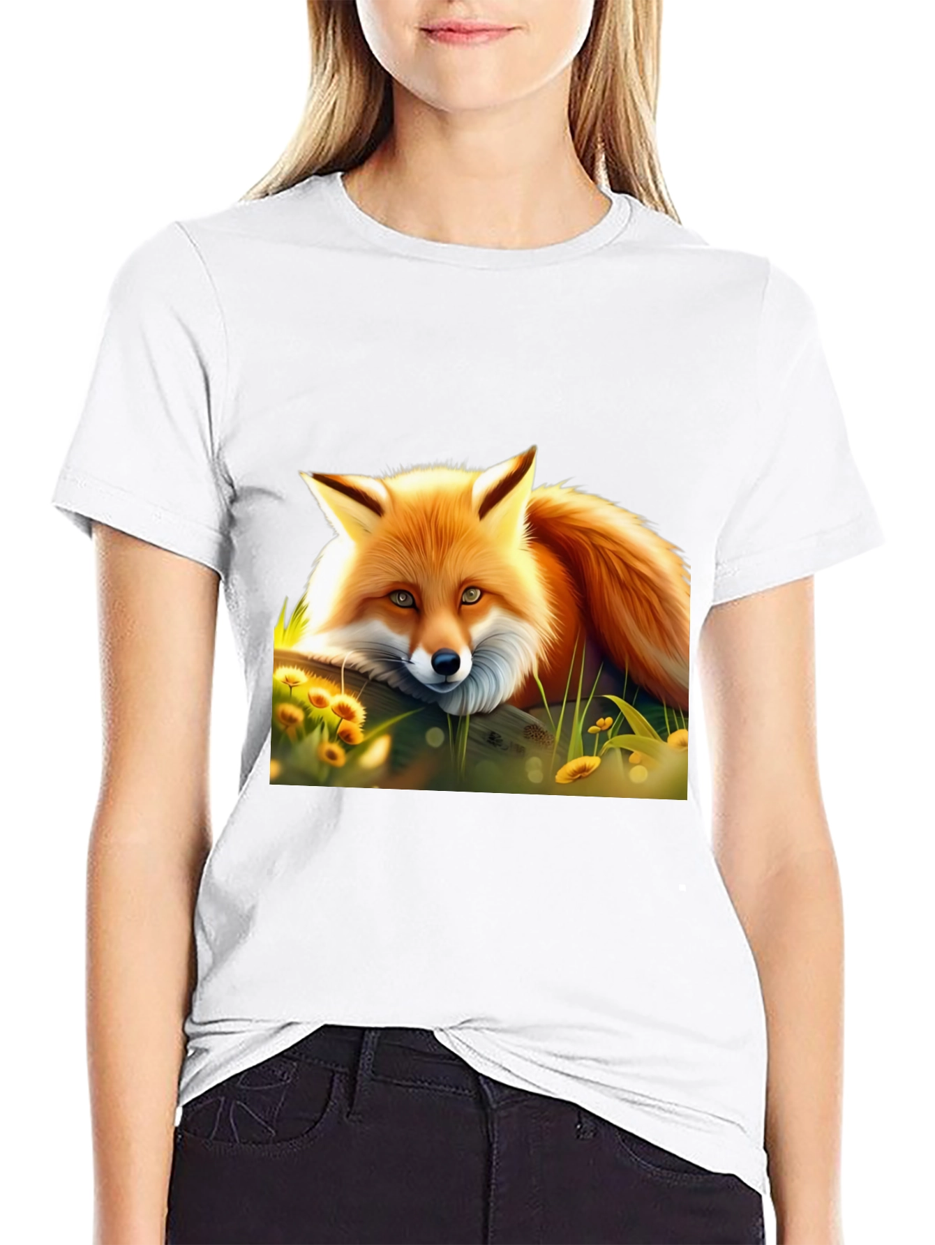 Fox Graphic Tee - Premium Comfort Fit