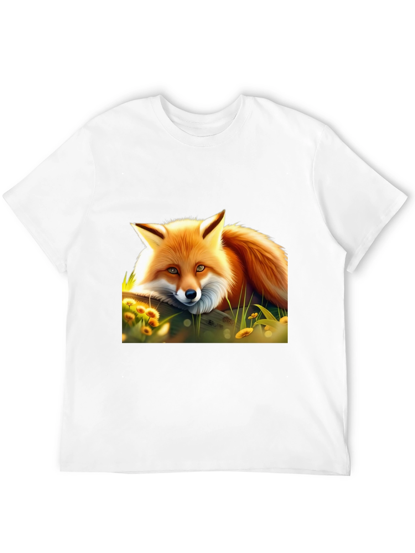 Fox Graphic Tee - Premium Comfort Fit