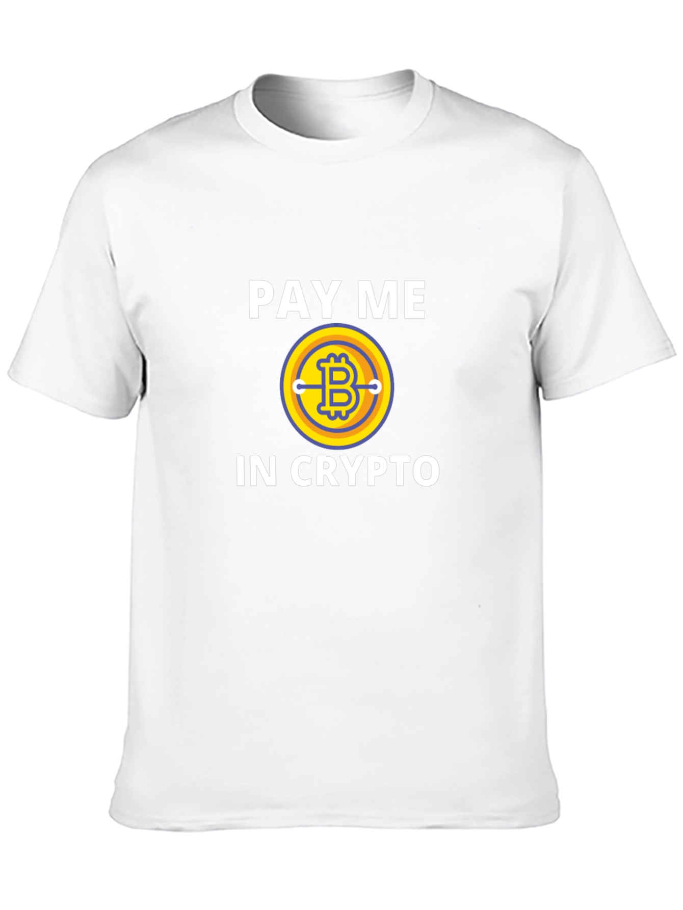 Pay Me In Crypto Bitcoin Graphic T-Shirt