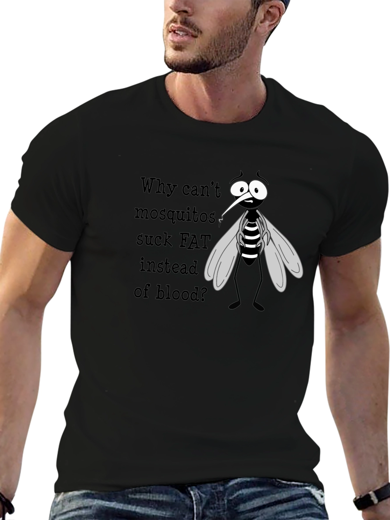 Mosquito Humor Graphic Tee