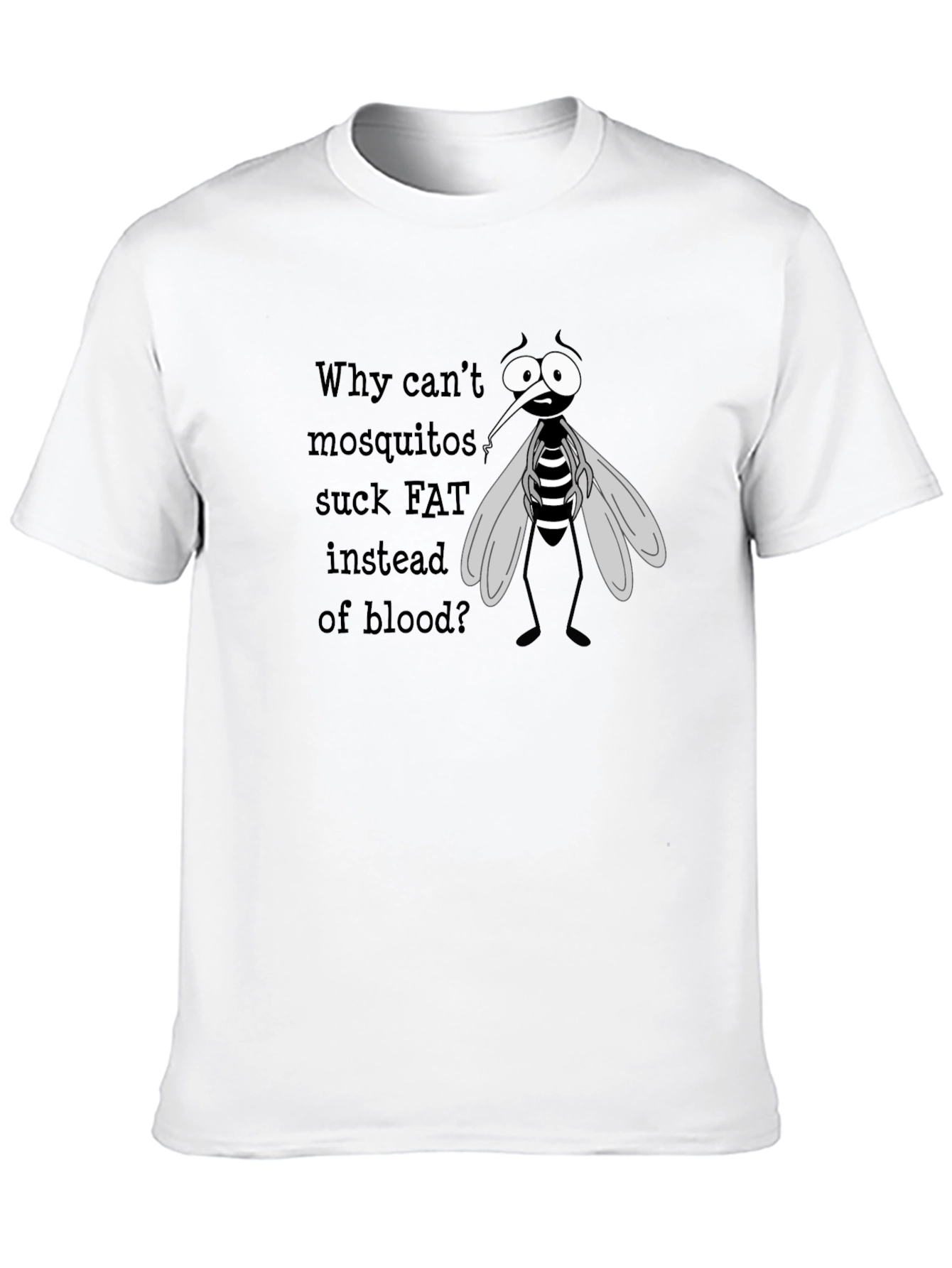 Mosquito Humor Graphic Tee