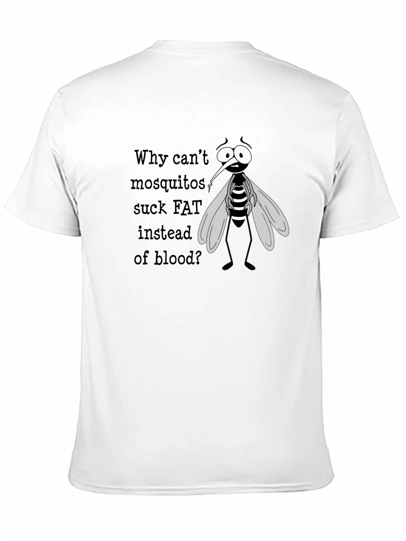 Mosquito Humor Graphic Tee