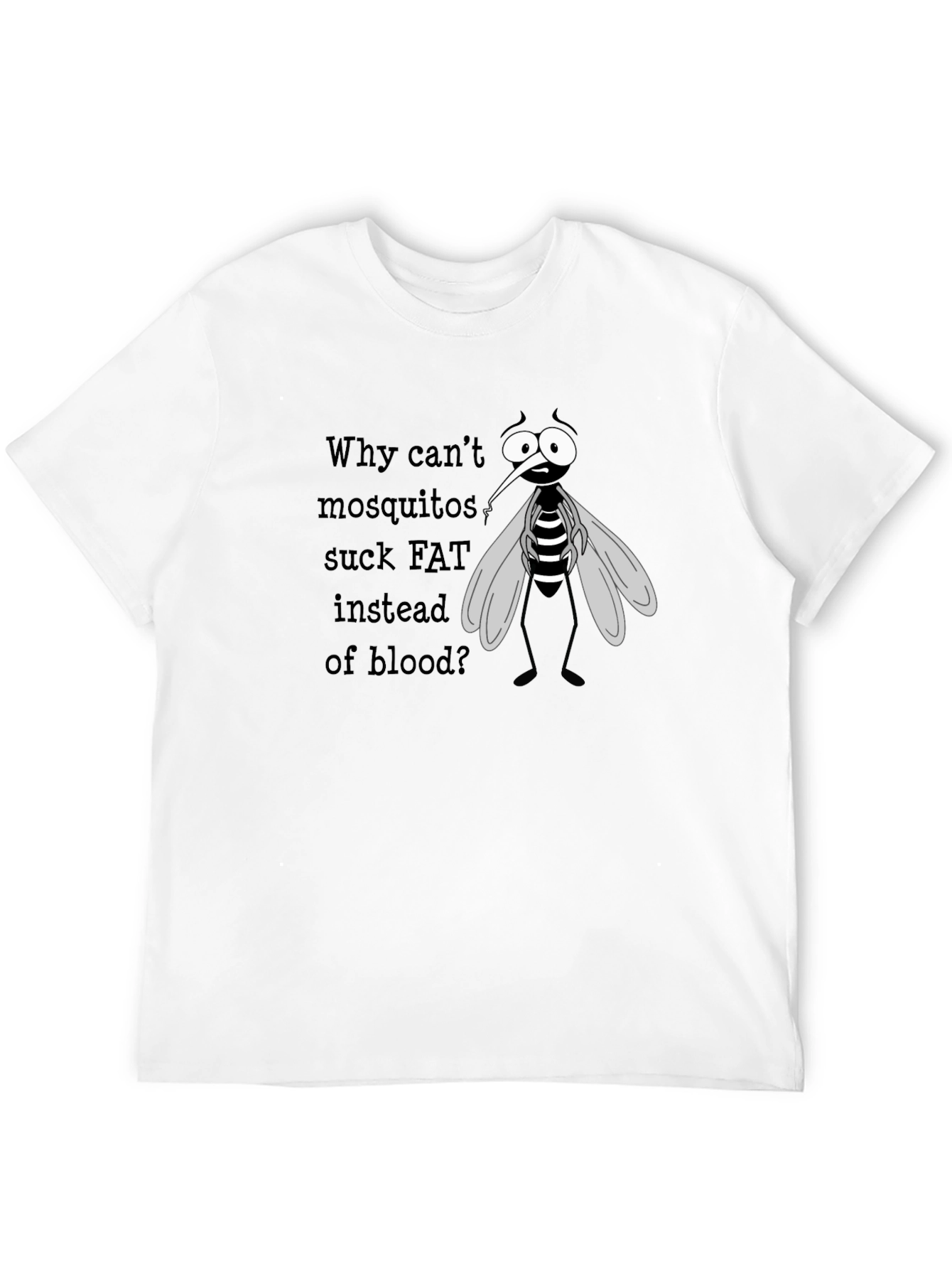 Mosquito Humor Graphic Tee