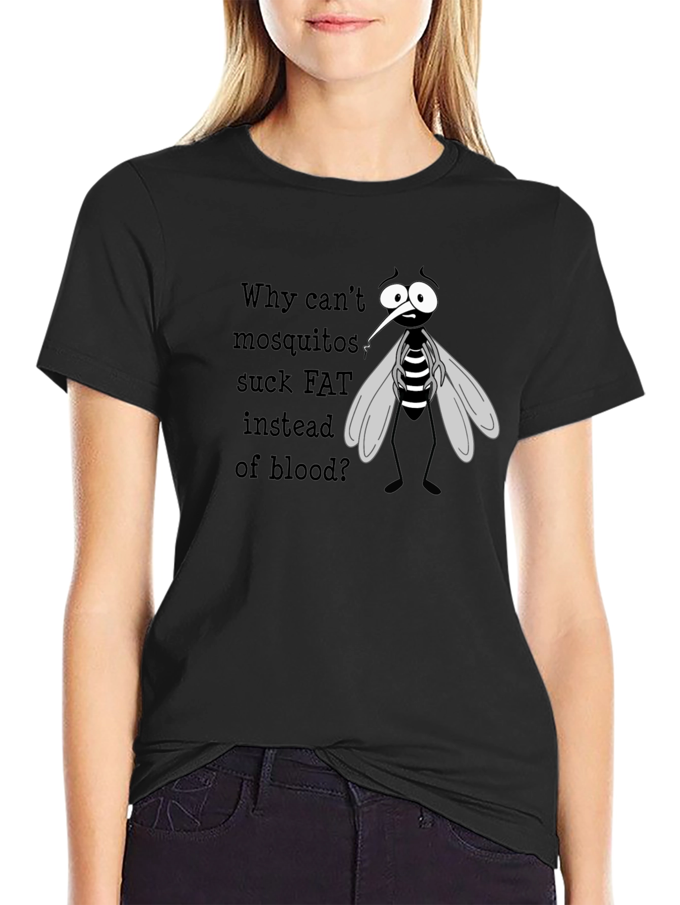 Mosquito Humor Graphic Tee