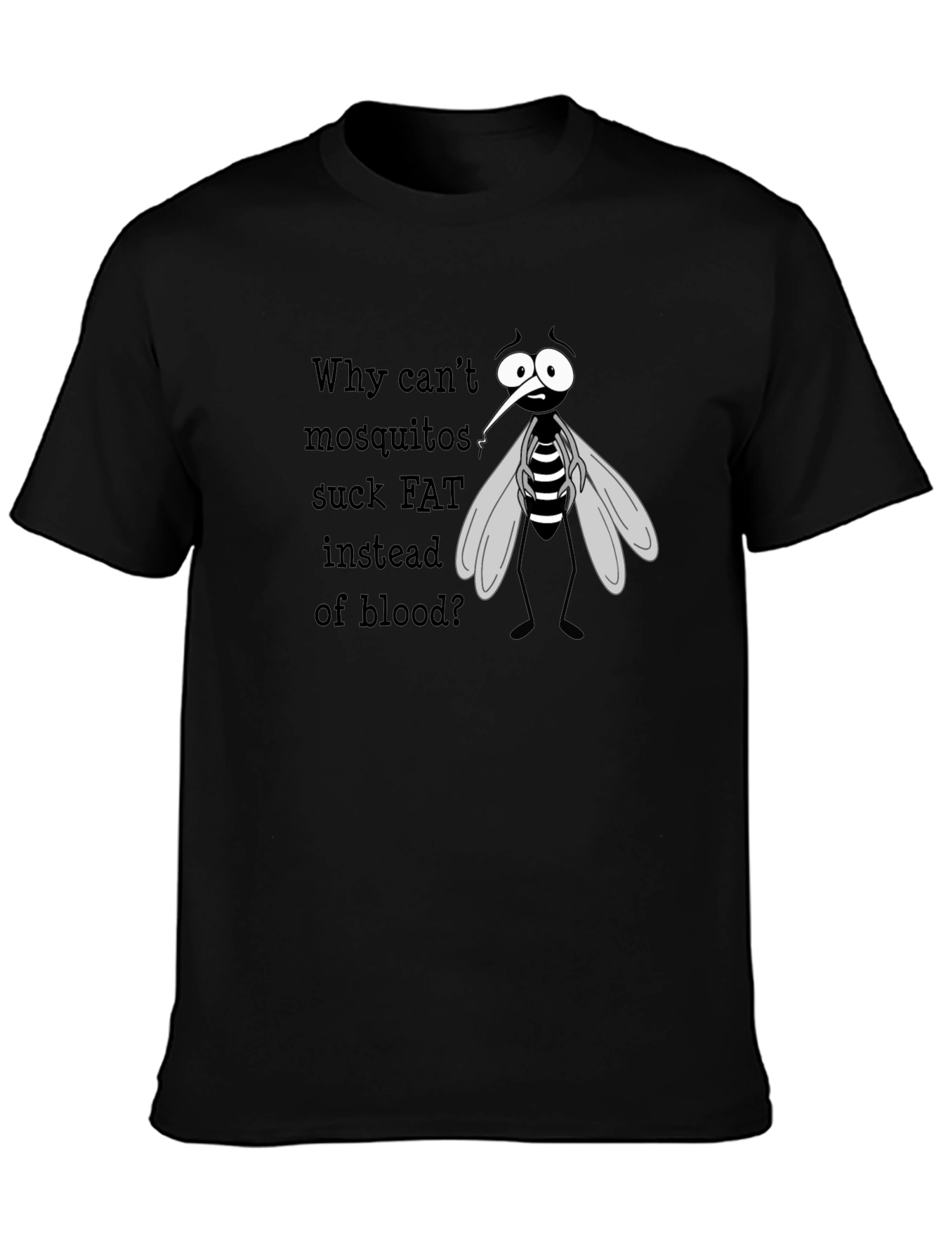Mosquito Humor Graphic Tee