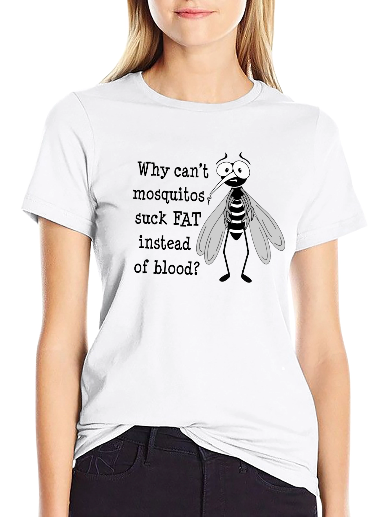 Mosquito Humor Graphic Tee