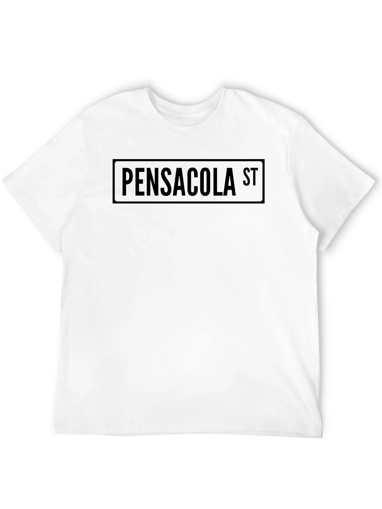 Pensacola Street Black T-Shirt