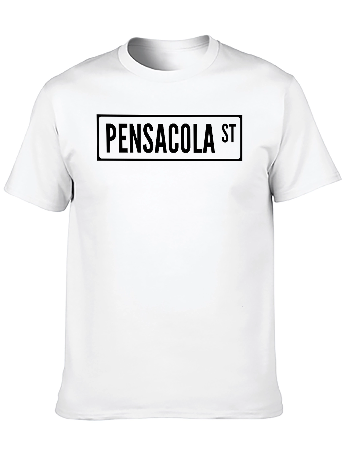 Pensacola Street Black T-Shirt