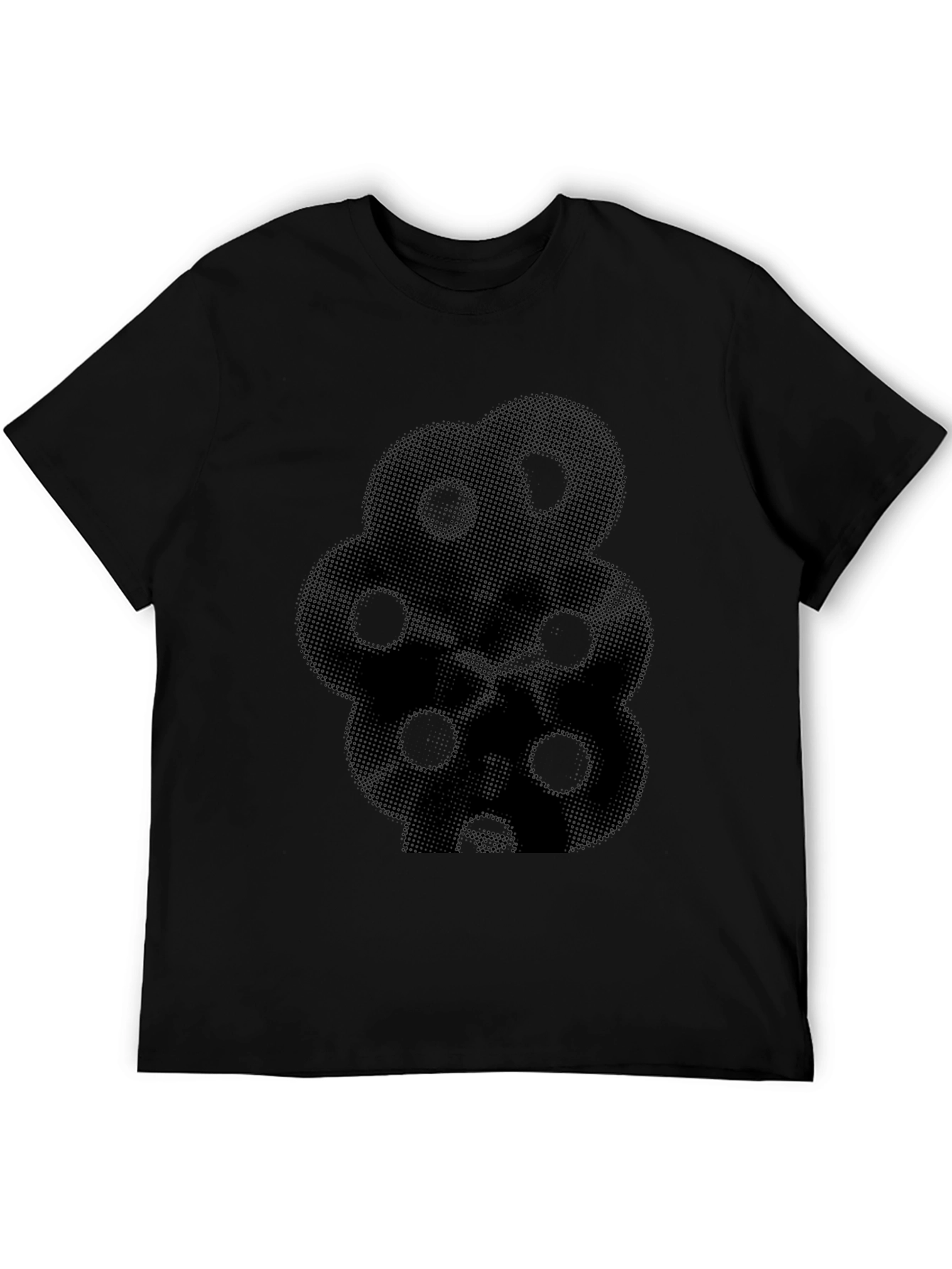 Modern Black Graphic Tee
