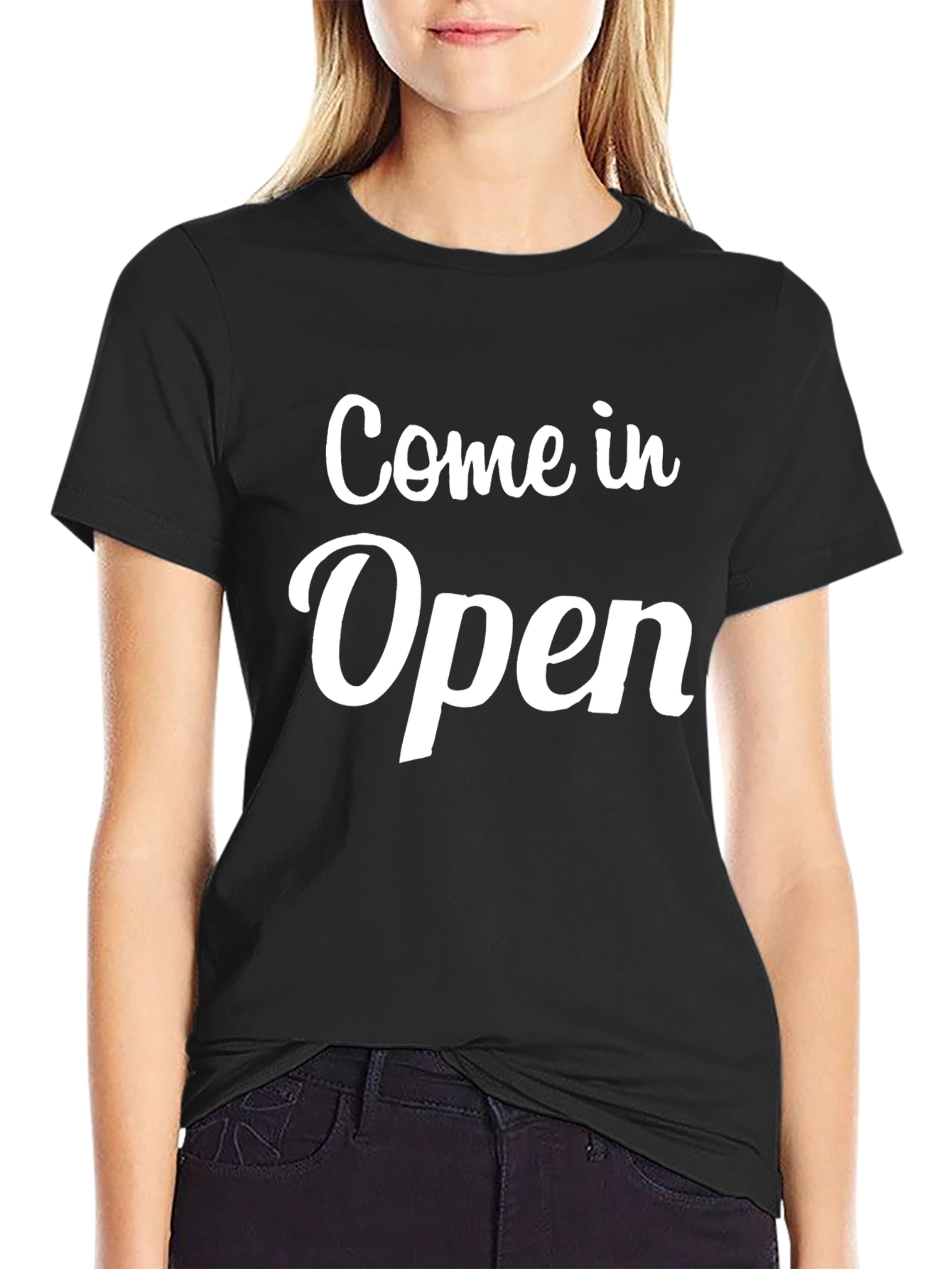 Come In Open Graphic Tee