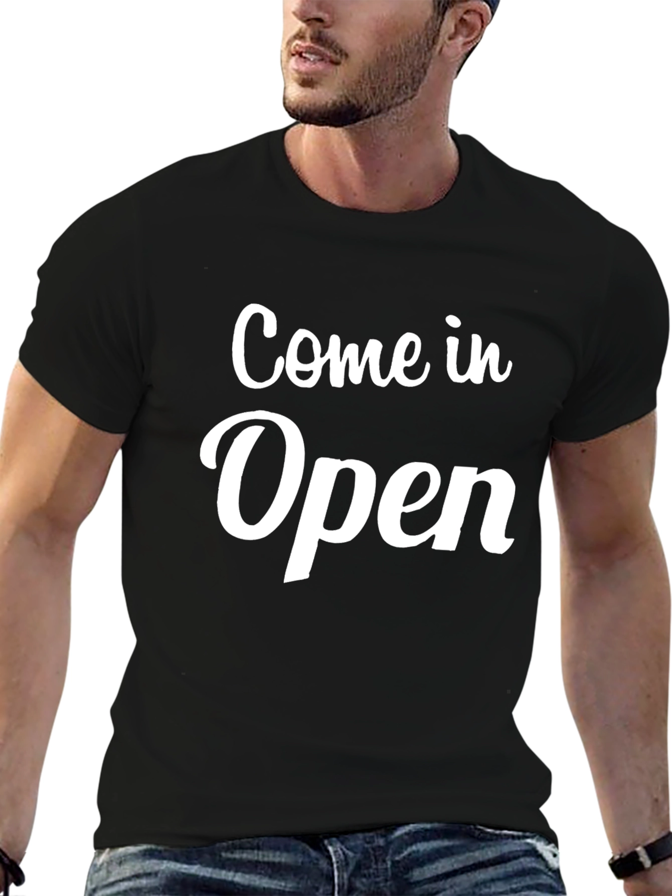 Come In Open Graphic Tee