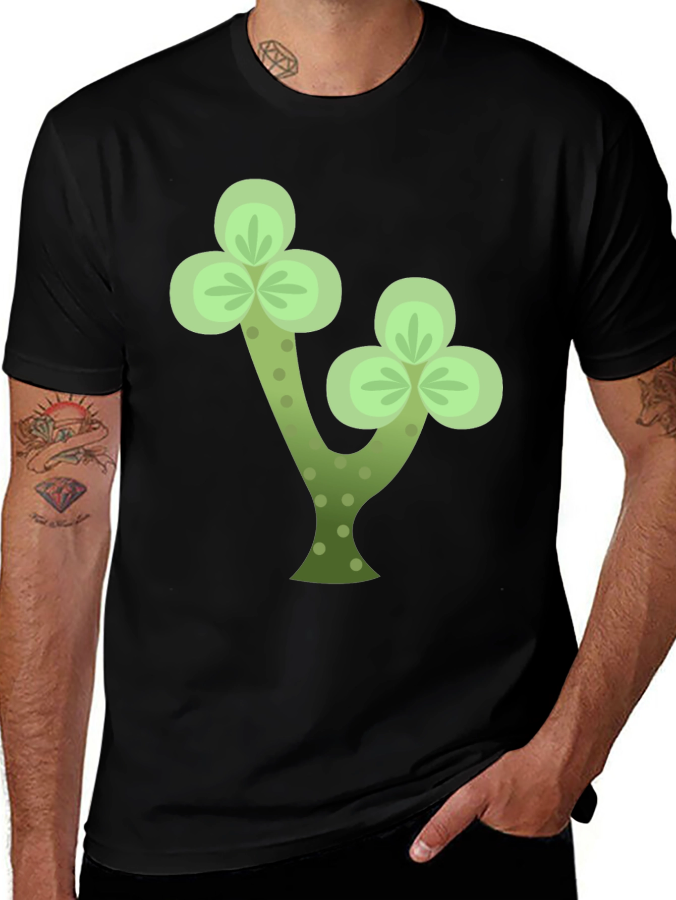 Shamrock Graphic Tee - Lucky Style
