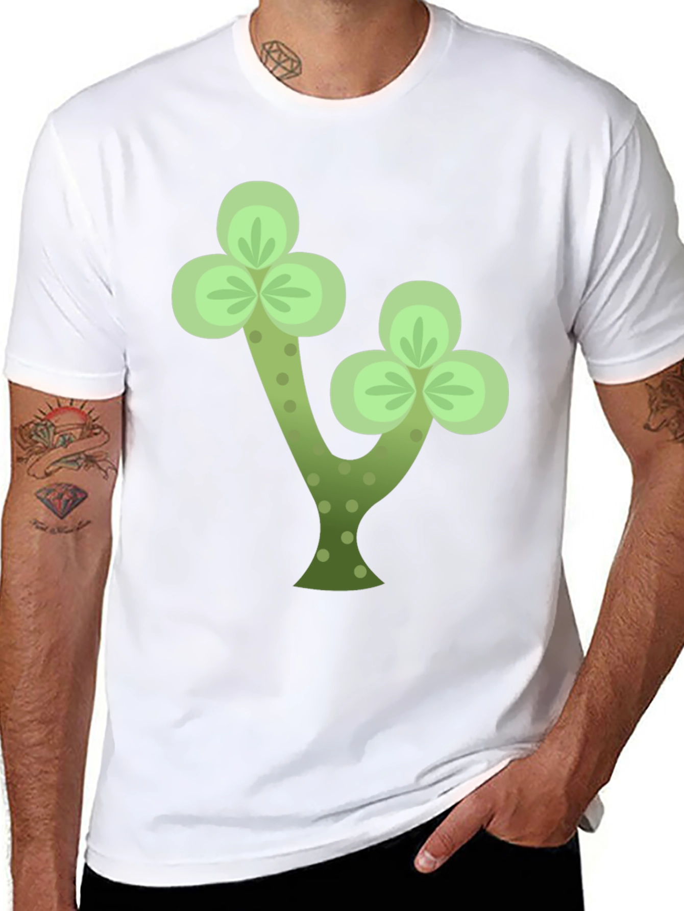 Shamrock Graphic Tee - Lucky Style