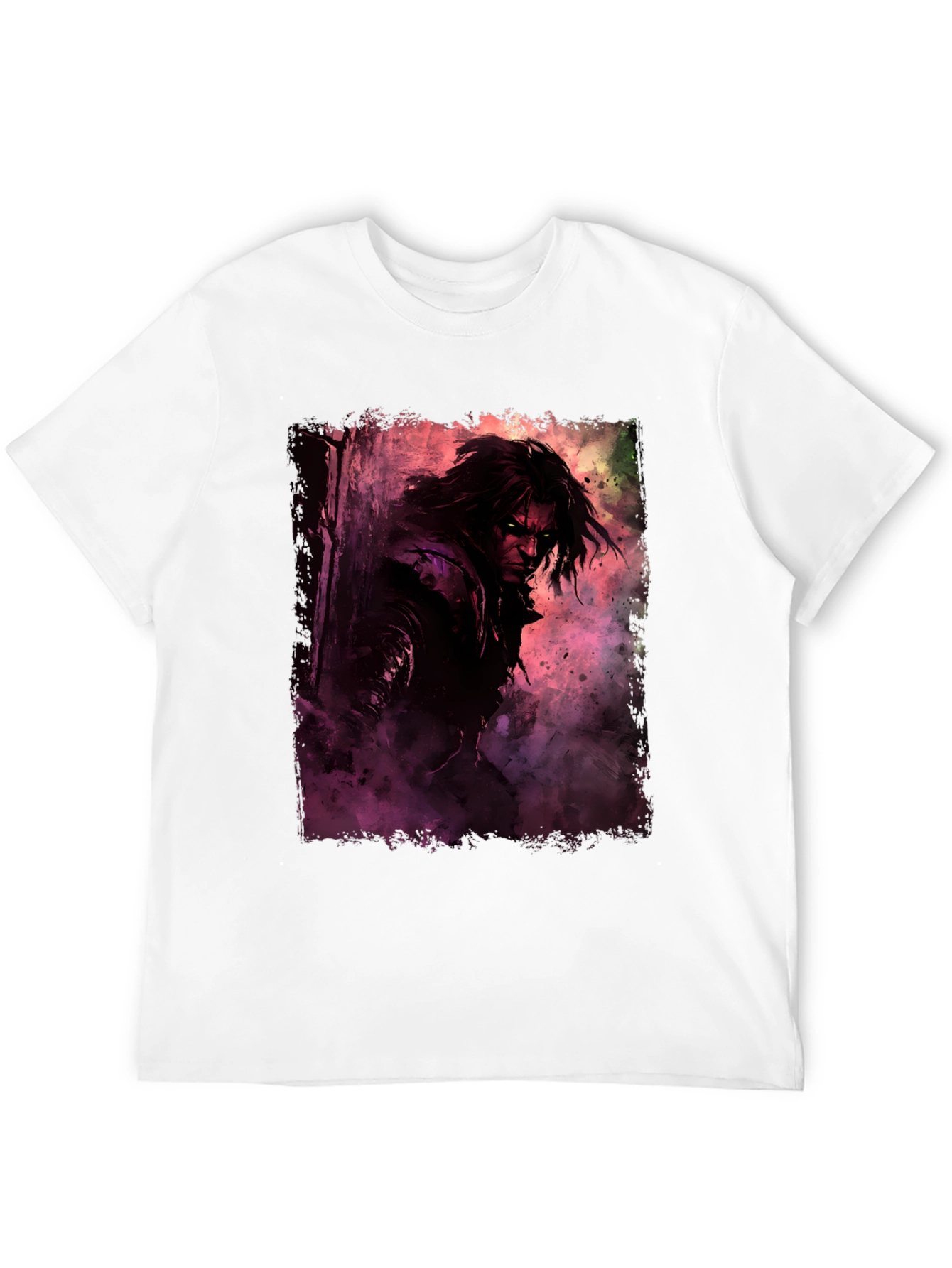 Dark Fantasy Graphic Tee - Mens Black T-Shirt