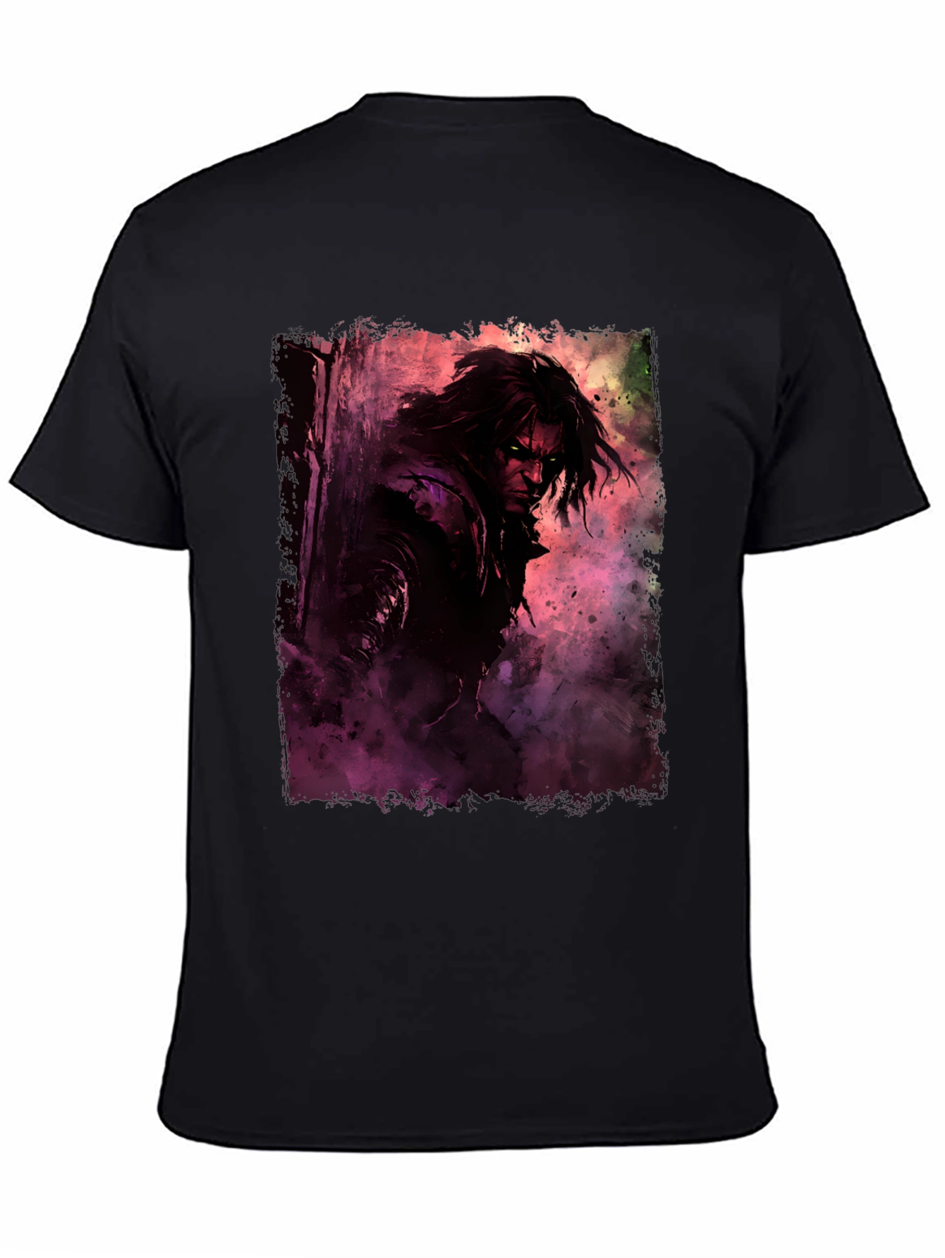 Dark Fantasy Graphic Tee - Mens Black T-Shirt