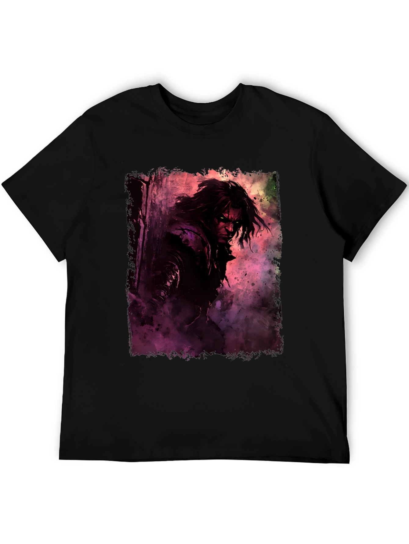 Dark Fantasy Graphic Tee - Mens Black T-Shirt