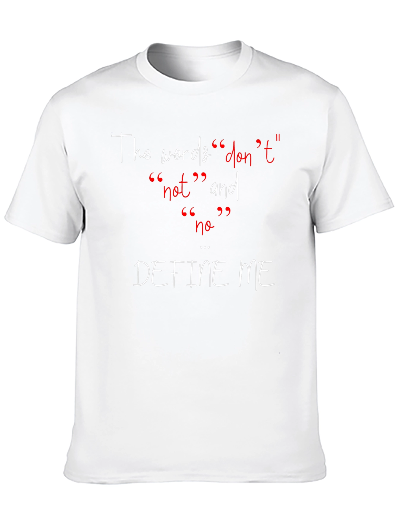 Define Me Graphic Tee - Black