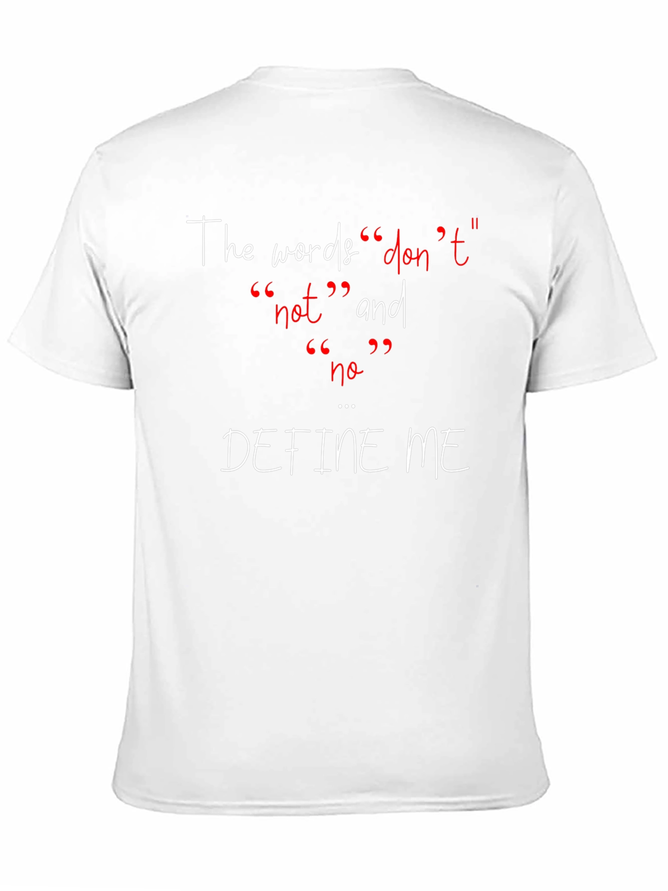 Define Me Graphic Tee - Black