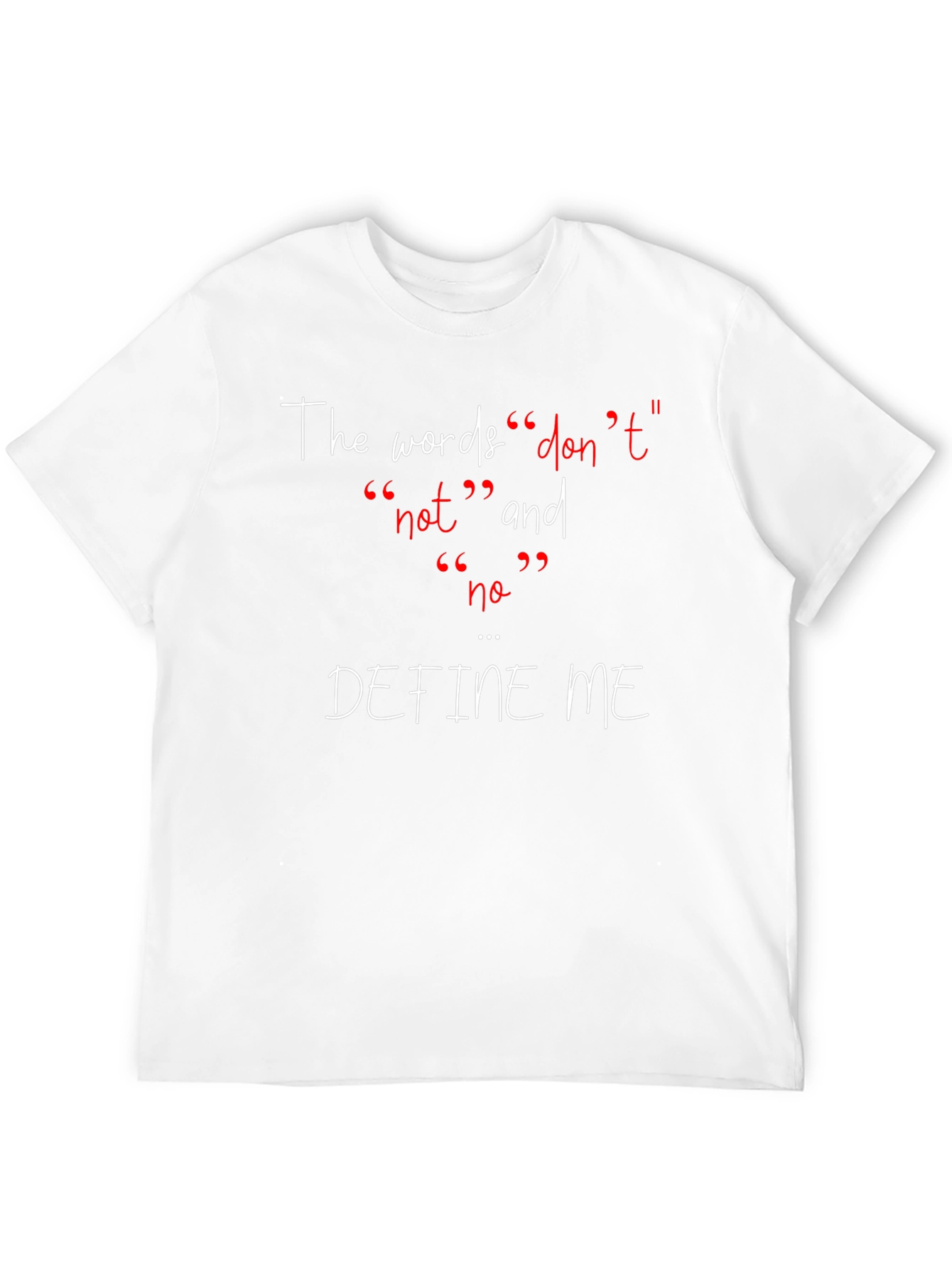 Define Me Graphic Tee - Black