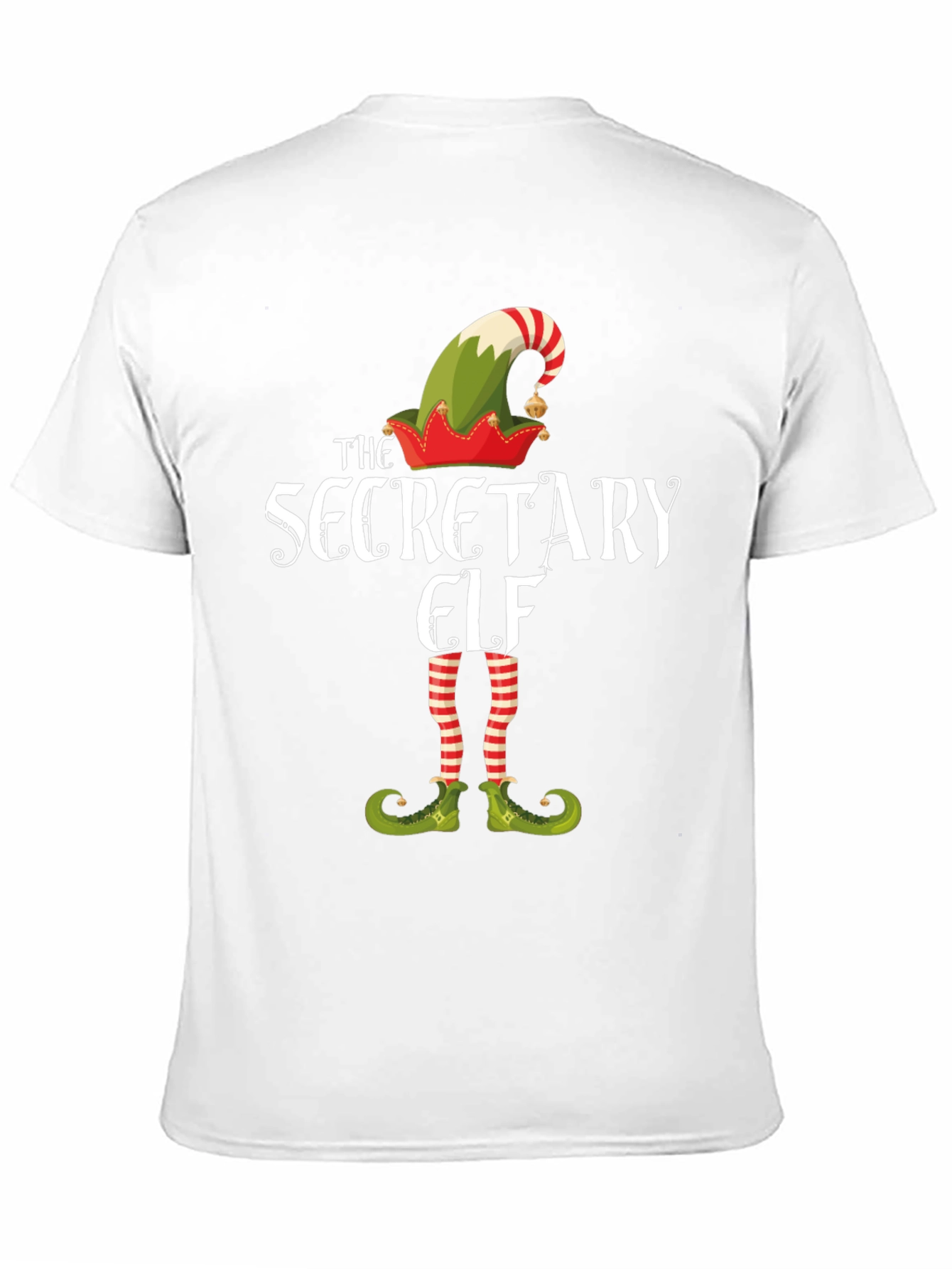 Secretary Elf T-Shirt - Holiday Festive Christmas Tee