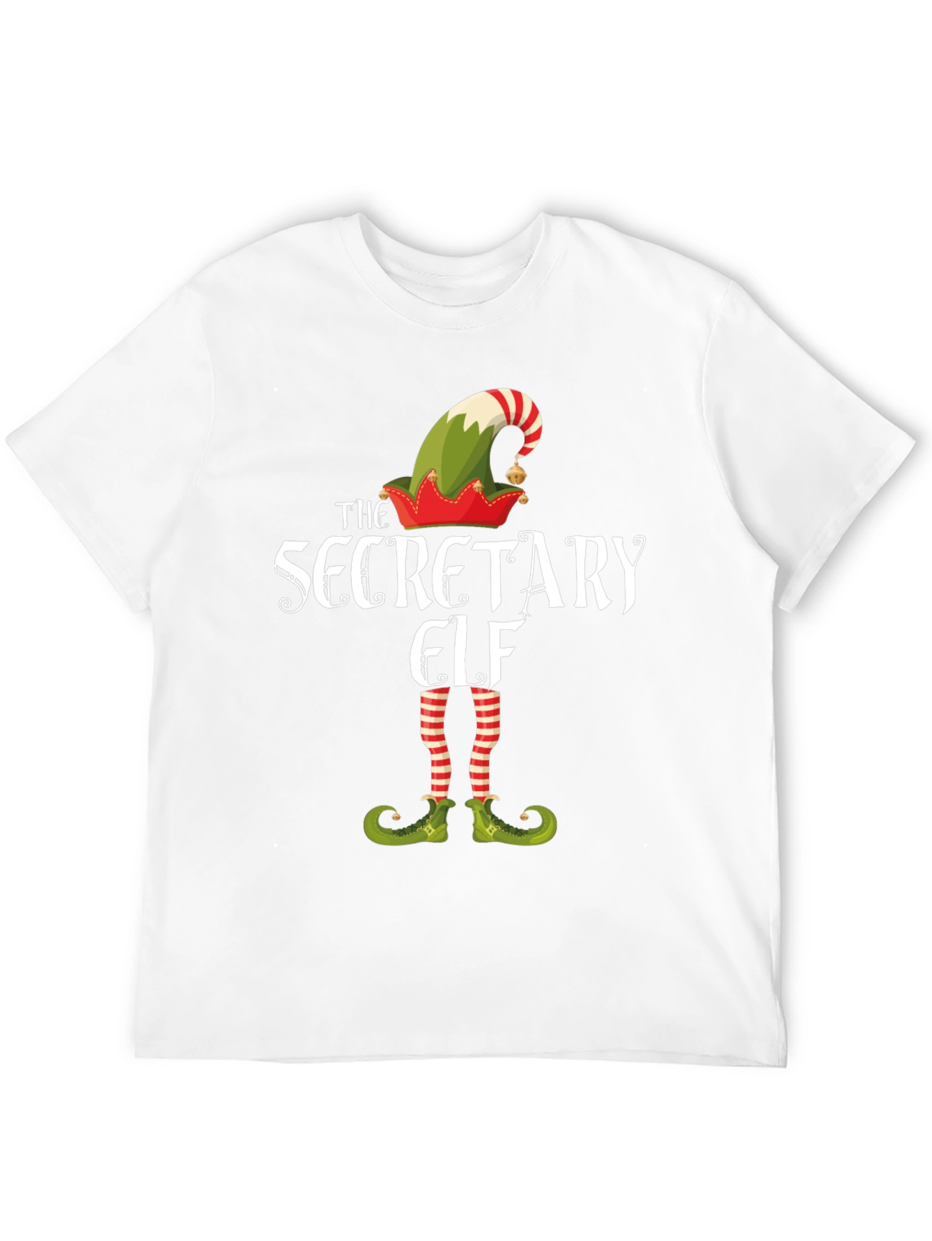 Secretary Elf T-Shirt - Holiday Festive Christmas Tee