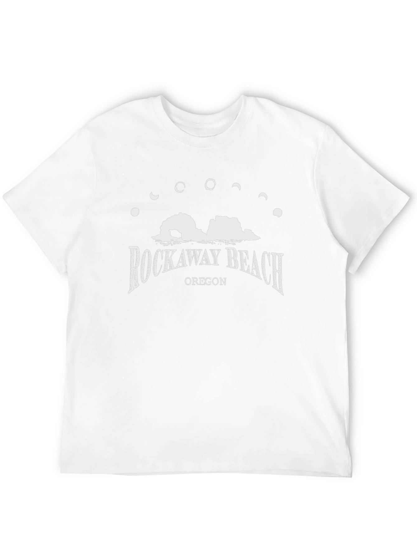 Rockaway Beach Oregon Black T-Shirt