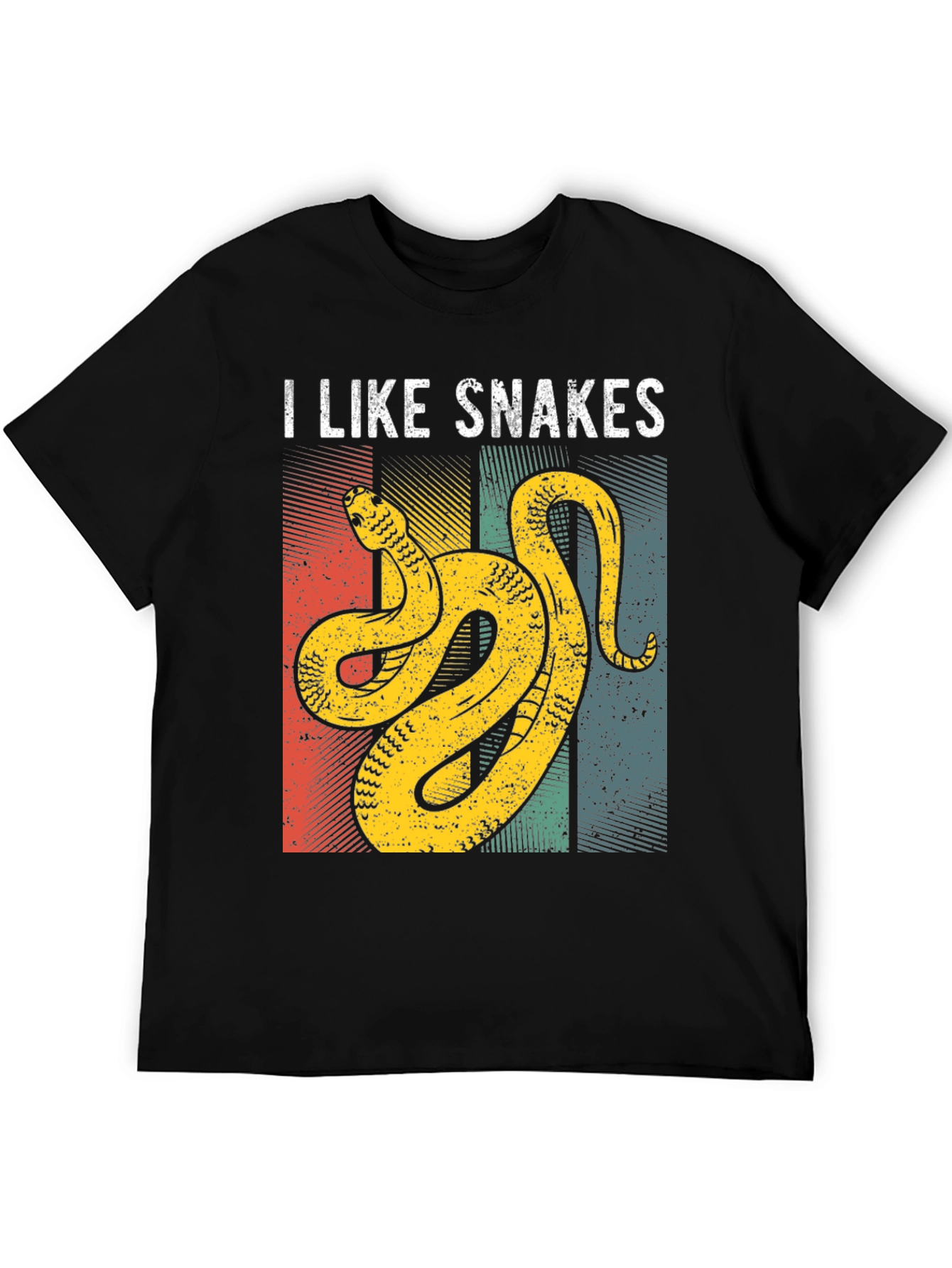 I Like Snakes T-Shirt Retro Graphic Design