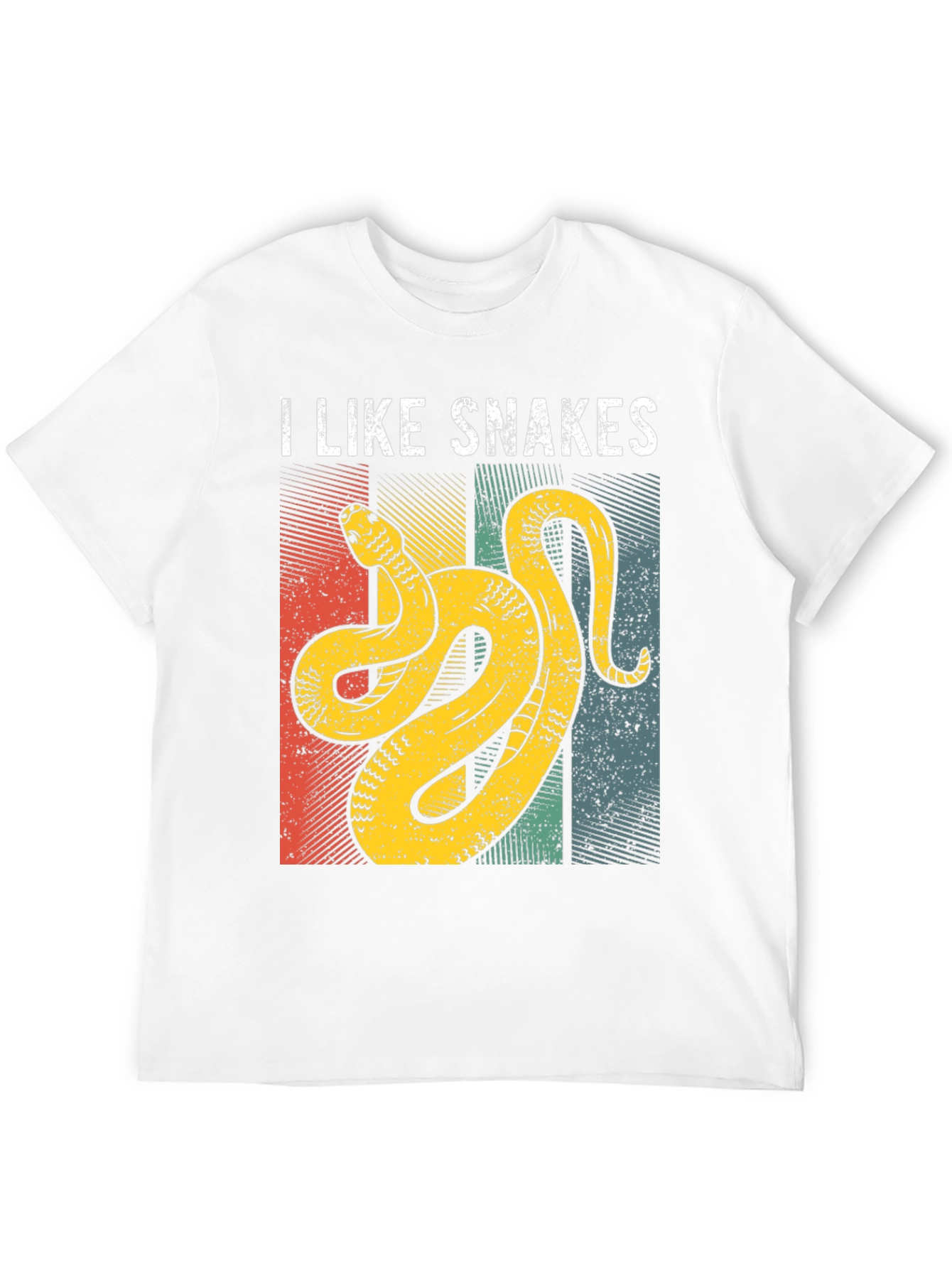 I Like Snakes T-Shirt Retro Graphic Design