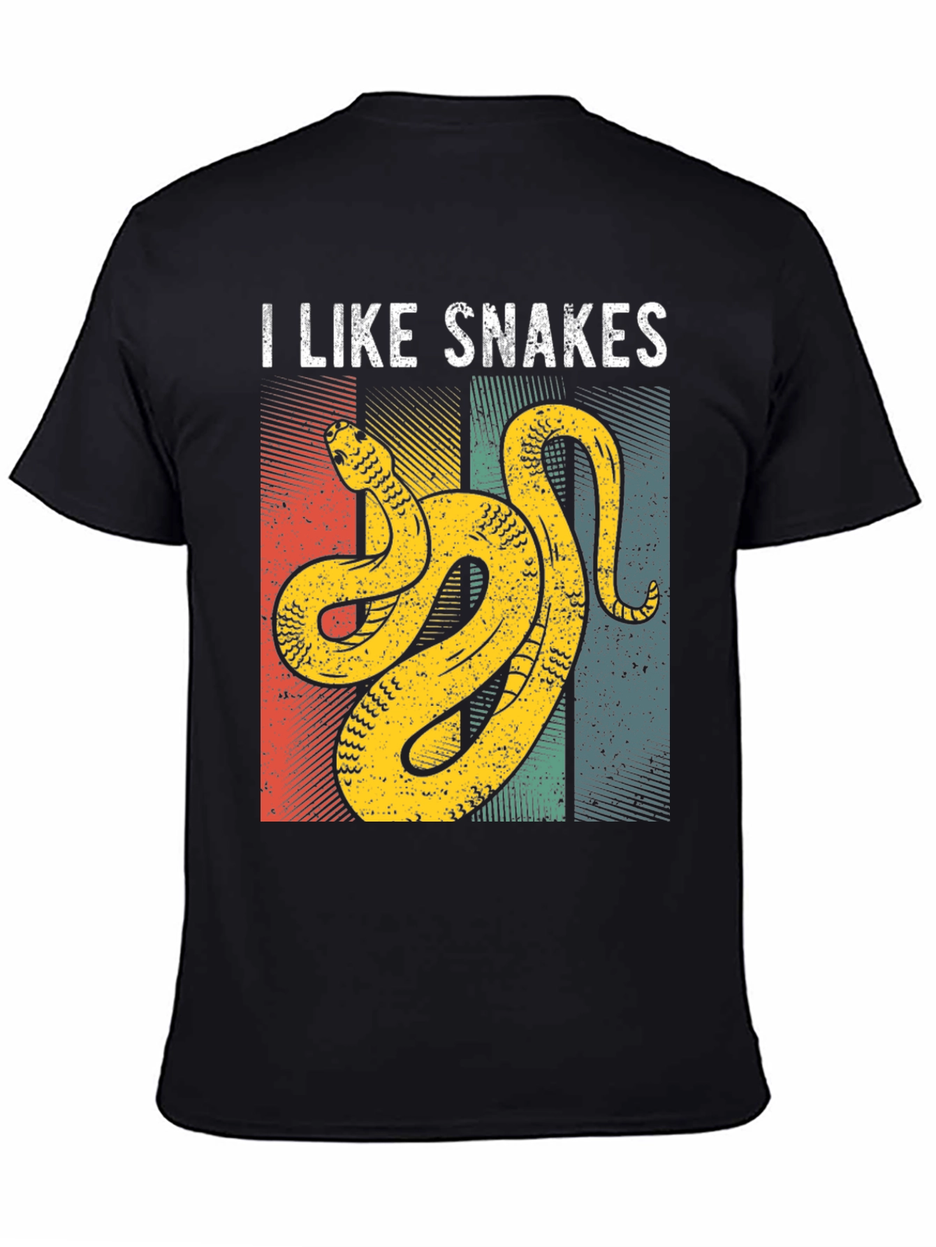 I Like Snakes T-Shirt Retro Graphic Design