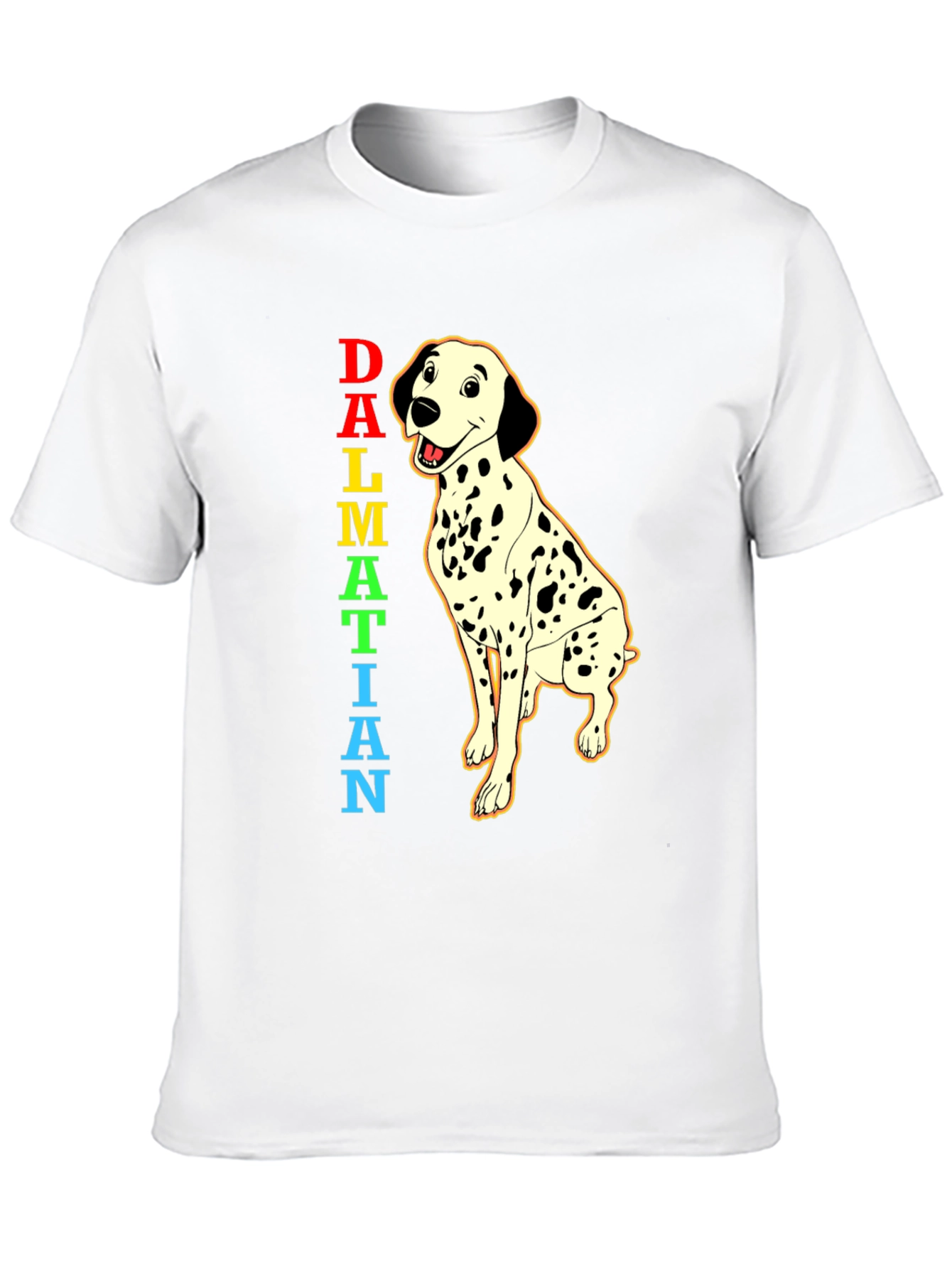 Dalmatian Dog T-Shirt Cartoon Puppy Tee