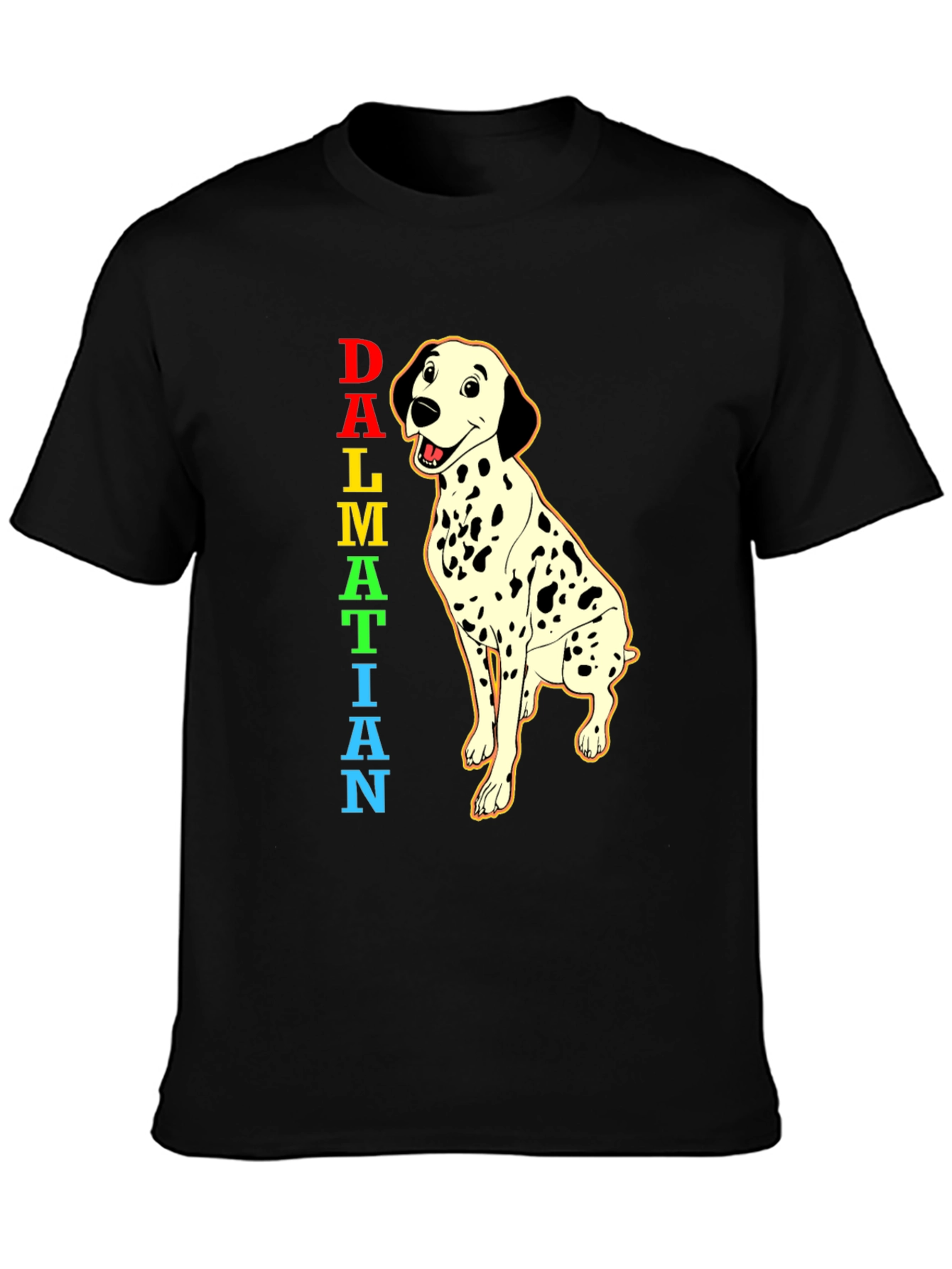 Dalmatian Dog T-Shirt Cartoon Puppy Tee