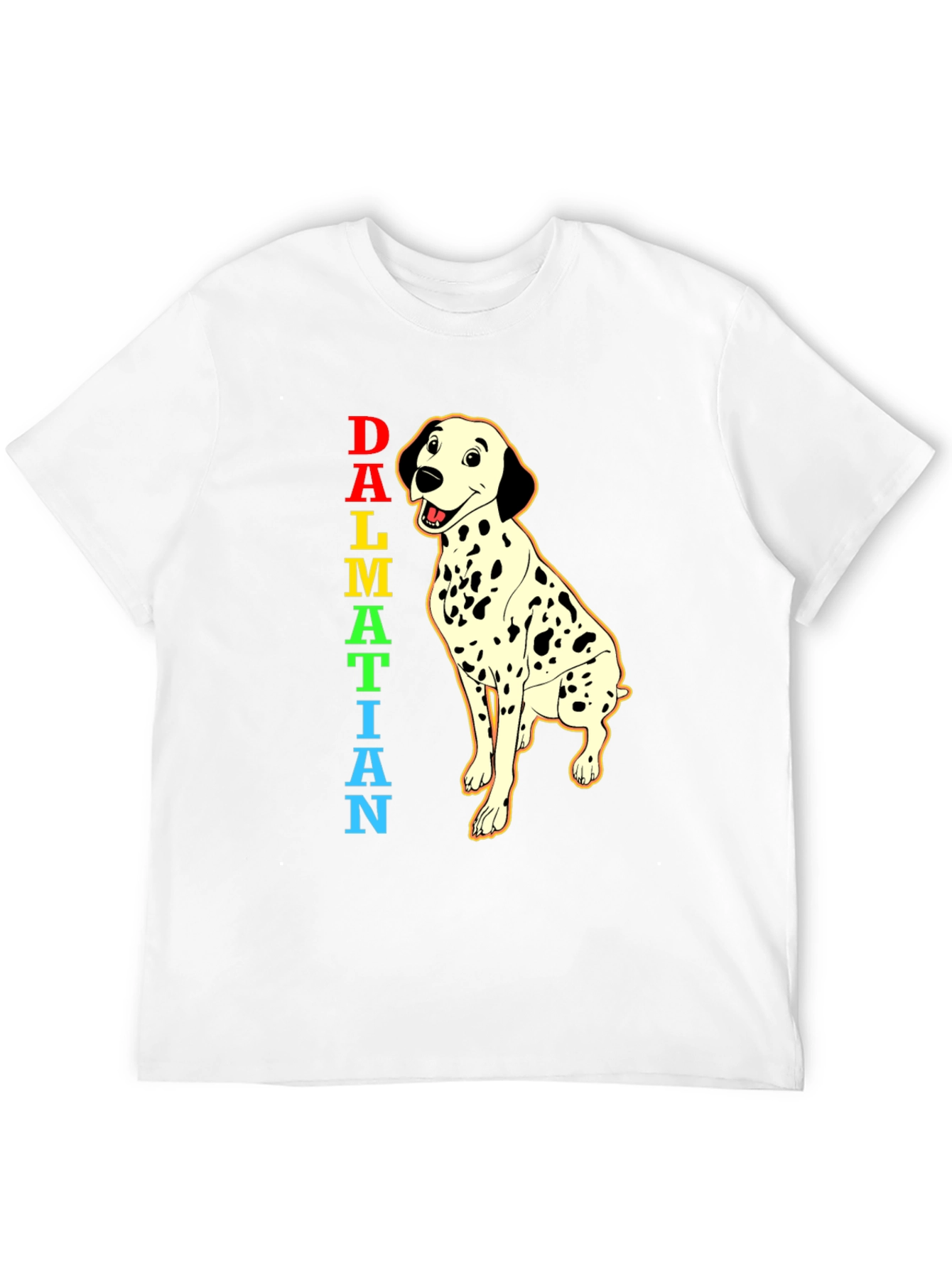 Dalmatian Dog T-Shirt Cartoon Puppy Tee