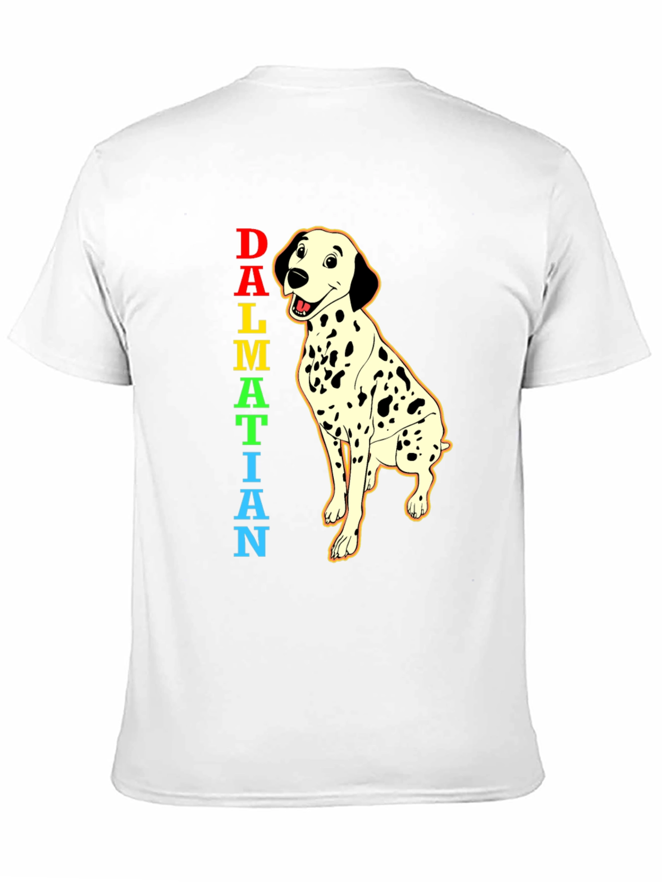 Dalmatian Dog T-Shirt Cartoon Puppy Tee