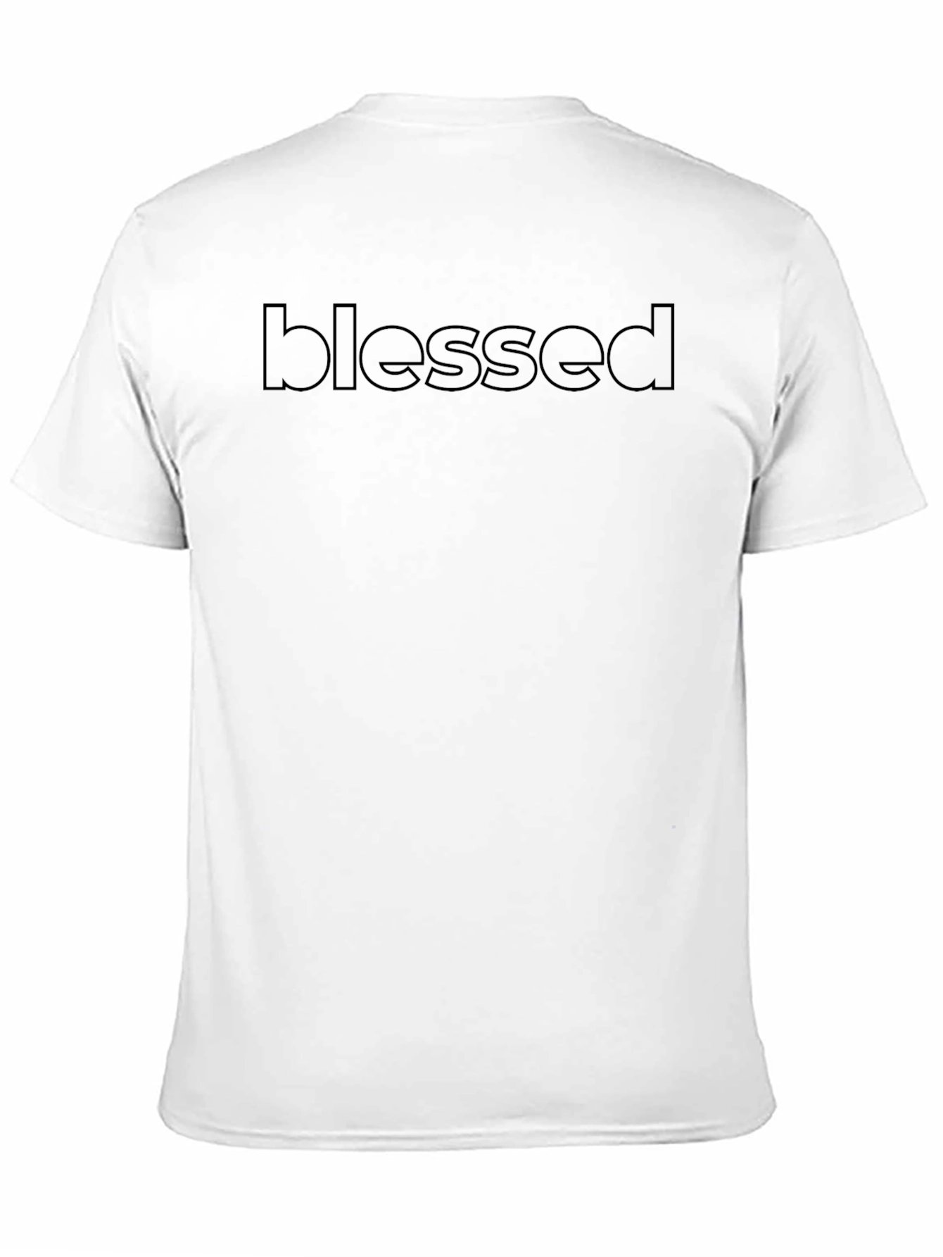 Blessed Black Crew Neck T-Shirt