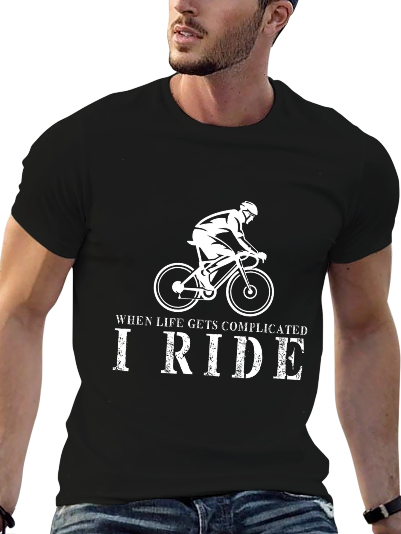 I Ride Cycling T-Shirt