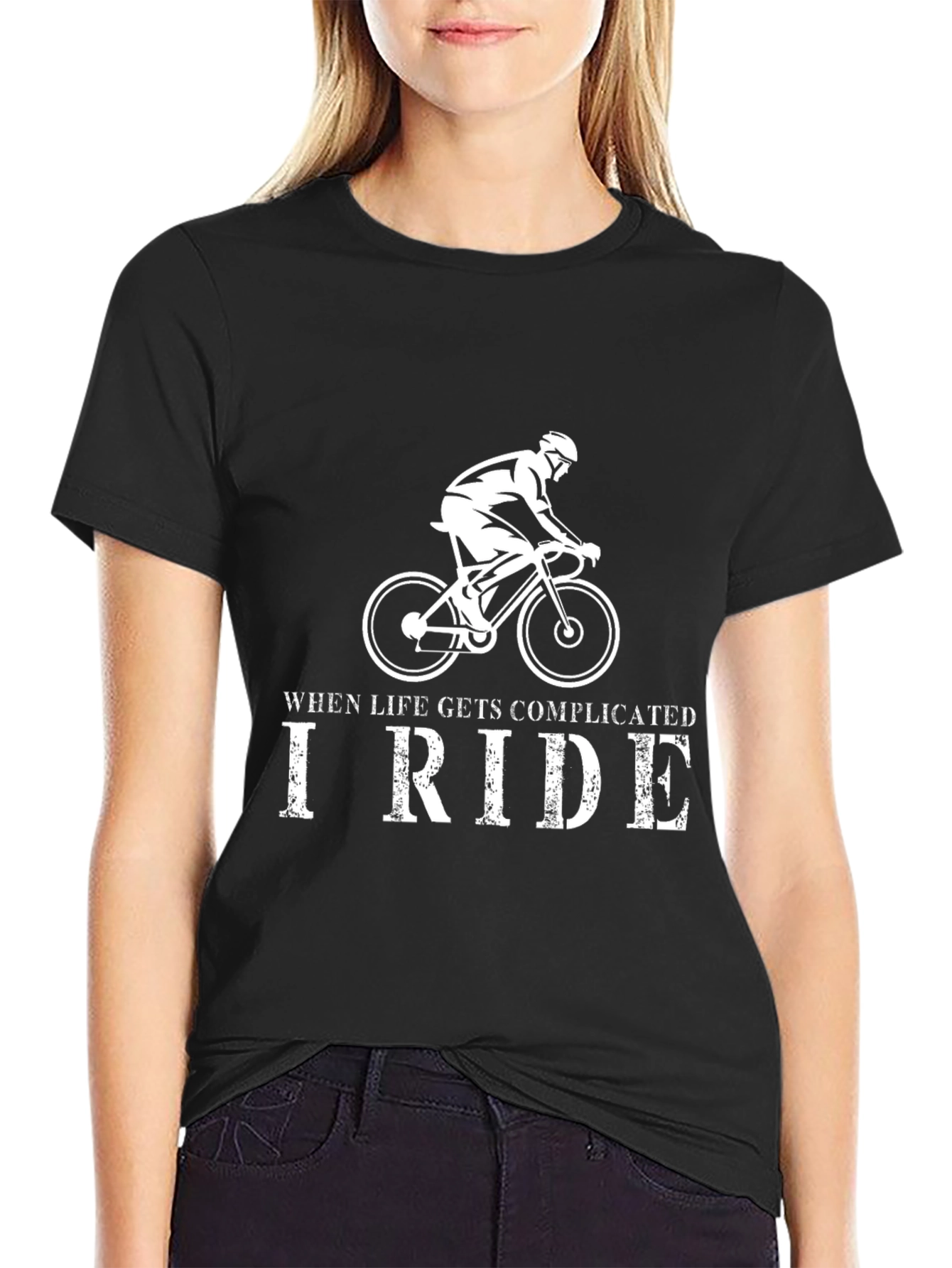 I Ride Cycling T-Shirt