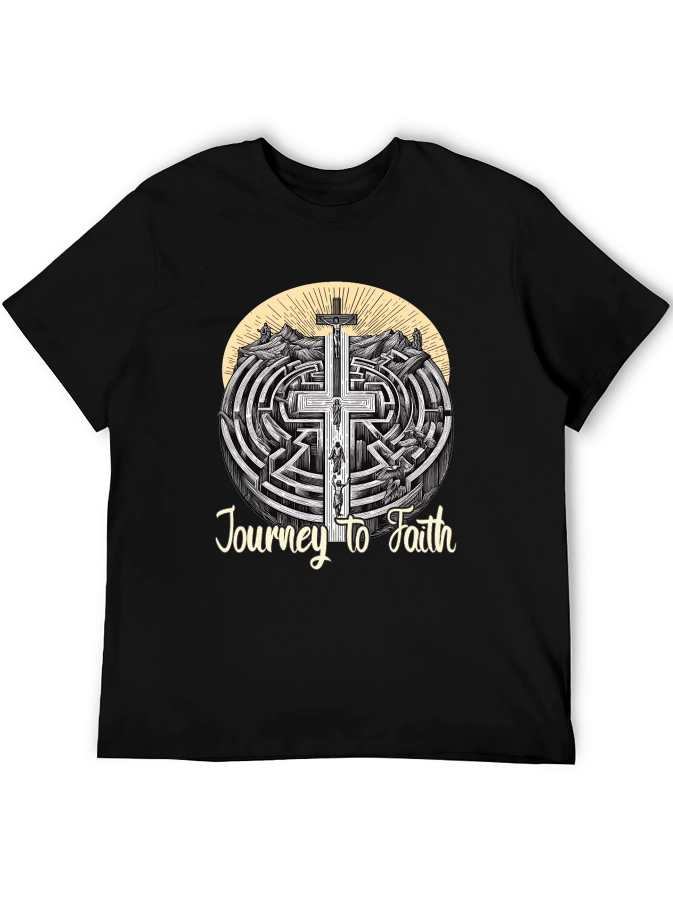 Journey to Faith T-Shirt - Christian Graphic Tee
