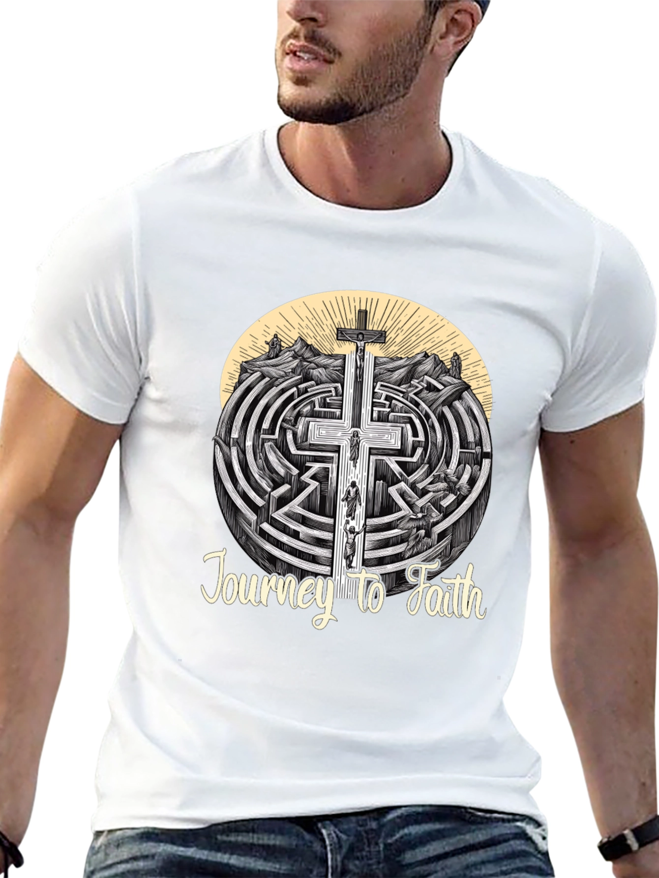 Journey to Faith T-Shirt - Christian Graphic Tee