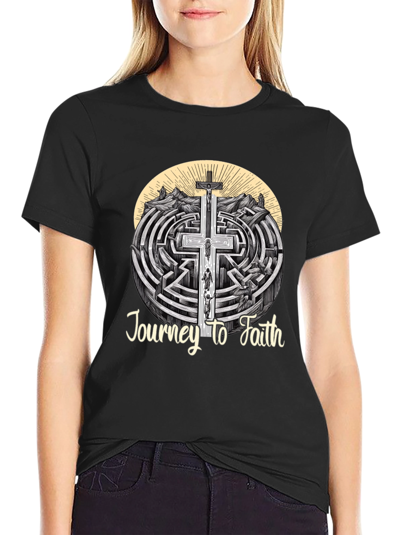 Journey to Faith T-Shirt - Christian Graphic Tee