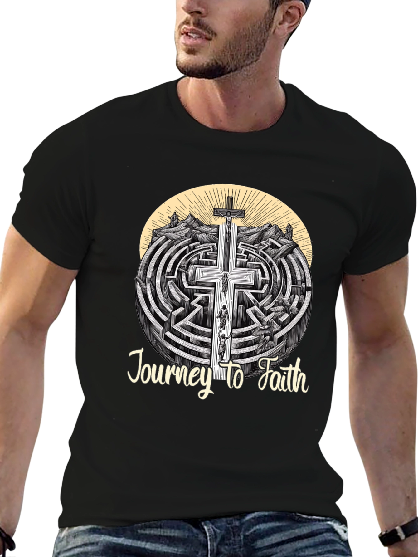 Journey to Faith T-Shirt - Christian Graphic Tee