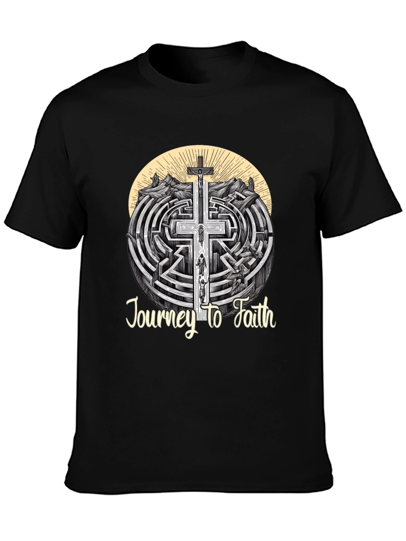 Journey to Faith T-Shirt - Christian Graphic Tee